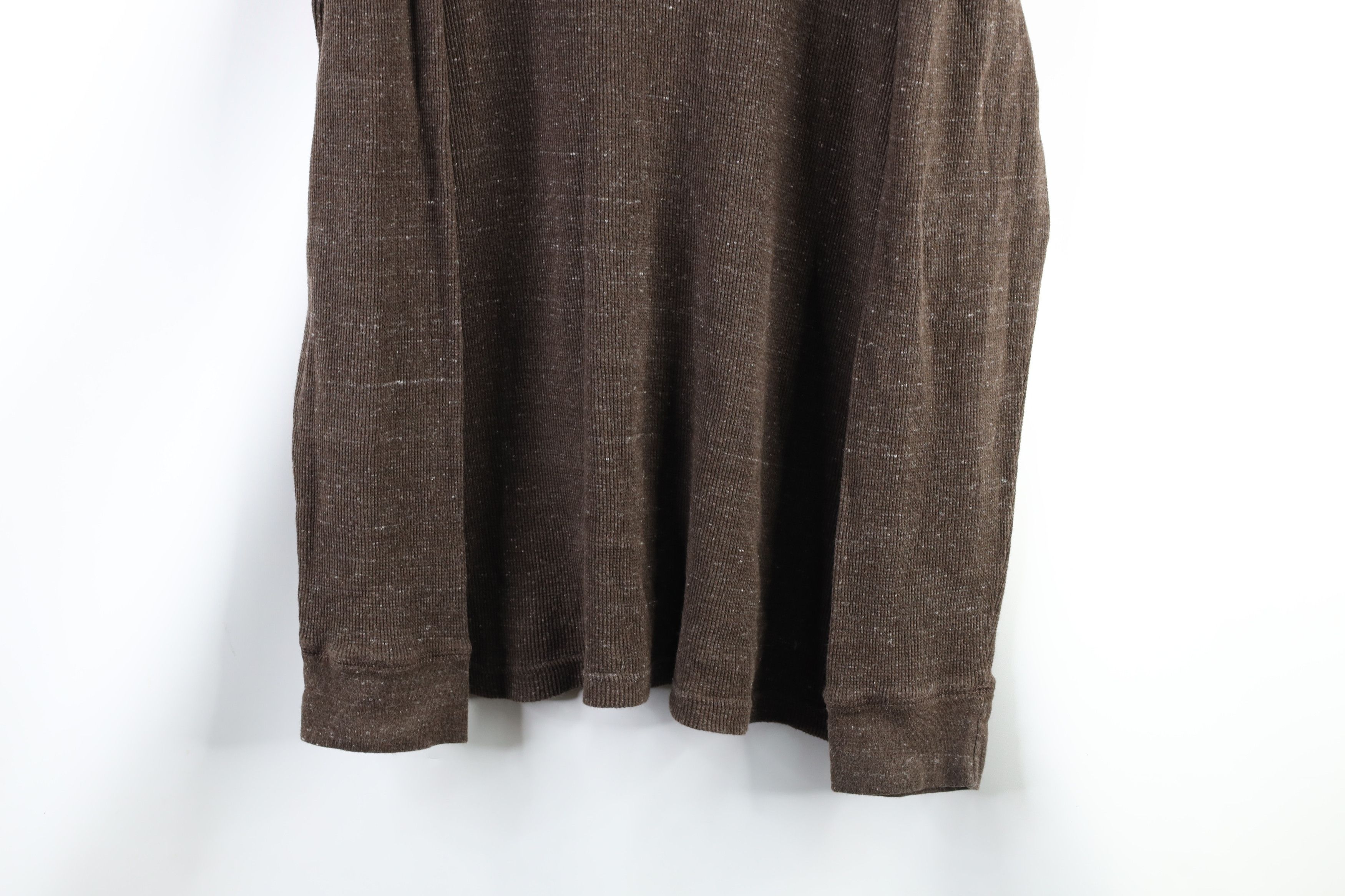 Vintage Vintage Streetwear Waffle Knit Long Sleeve Henley T-Shirt Size US XXL / EU 58 / 5 - 3 Thumbnail