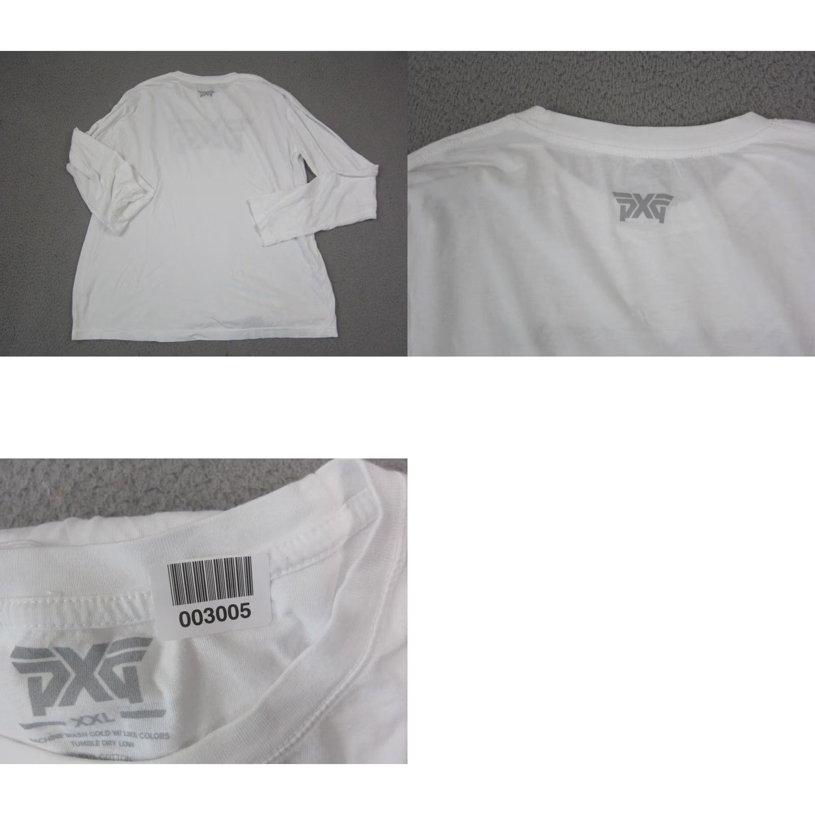 Vintage PXG Shirt Womens 2XL Outline Logo Tee Parsons Xtreme Golf Cotton White Size XXL / US 16-18 / IT 52-54 - 8 Thumbnail