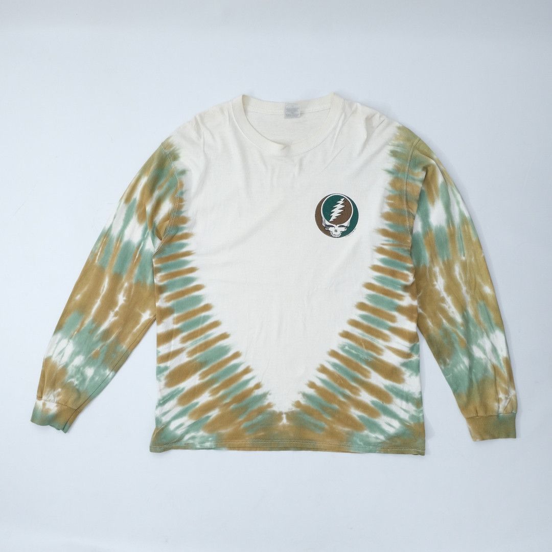 Grateful Dead 1996 Grateful Dead 36086 Songs Green White Long Sleeve Tee Size US L / EU 52-54 / 3 - 1 Thumbnail
