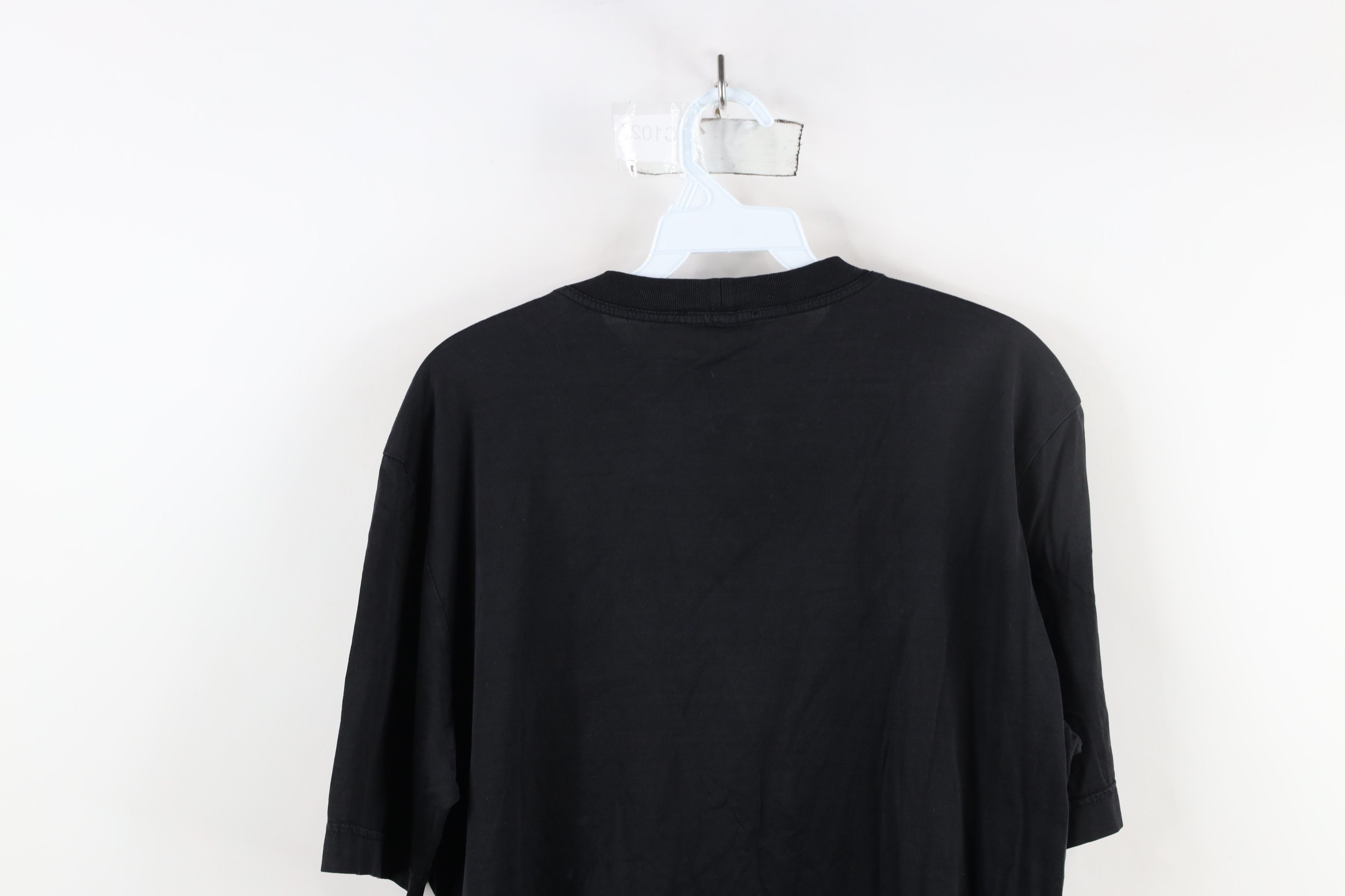 Vintage Vintage 90s Streetwear Cotton Short Sleeve T-Shirt Black Size US M / EU 48-50 / 2 - 10 Thumbnail