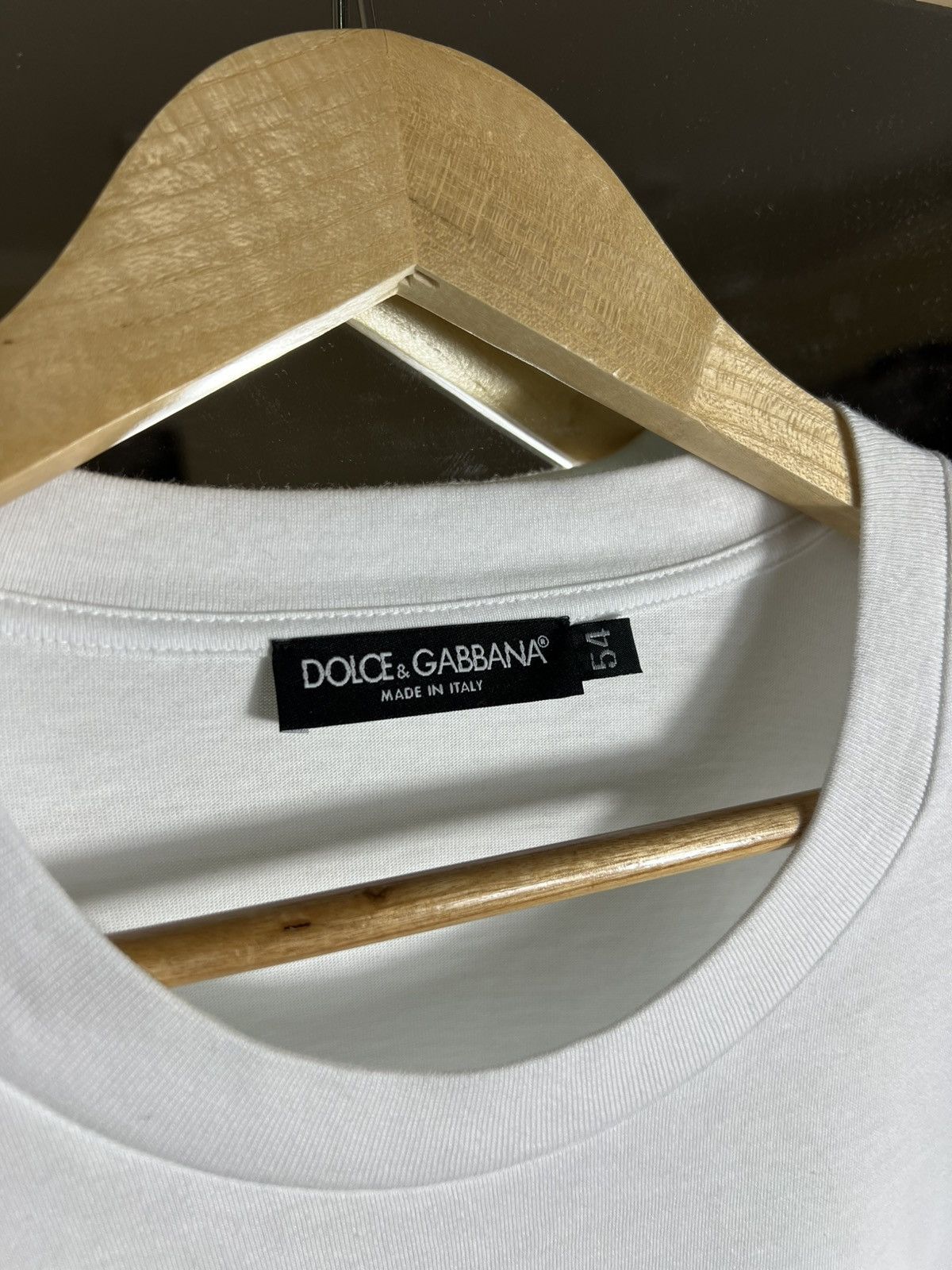 Dolce & Gabbana Dolce & Gabbana 54 big logo tee T-shirt Luxury Y2K Size US L / EU 52-54 / 3 - 6 Thumbnail