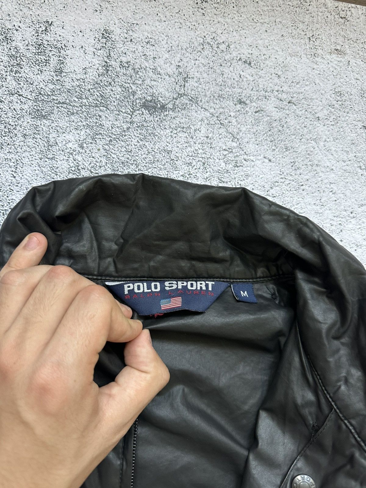 Ralph Lauren Rare Vintage Polo Ralph Lauren Sport Full Nylon Jacket Size US M / EU 48-50 / 2 - 11 Thumbnail