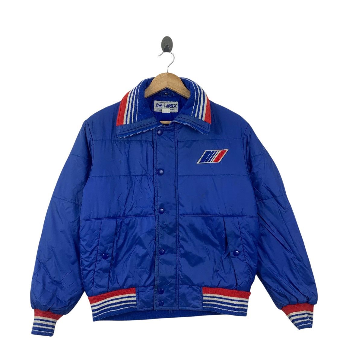 Mizuno Vintage MIZUNO BLUE IMPULSE Ski Quilted Puffer Jacket Size M / US 6-8 / IT 42-44 - 3 Thumbnail