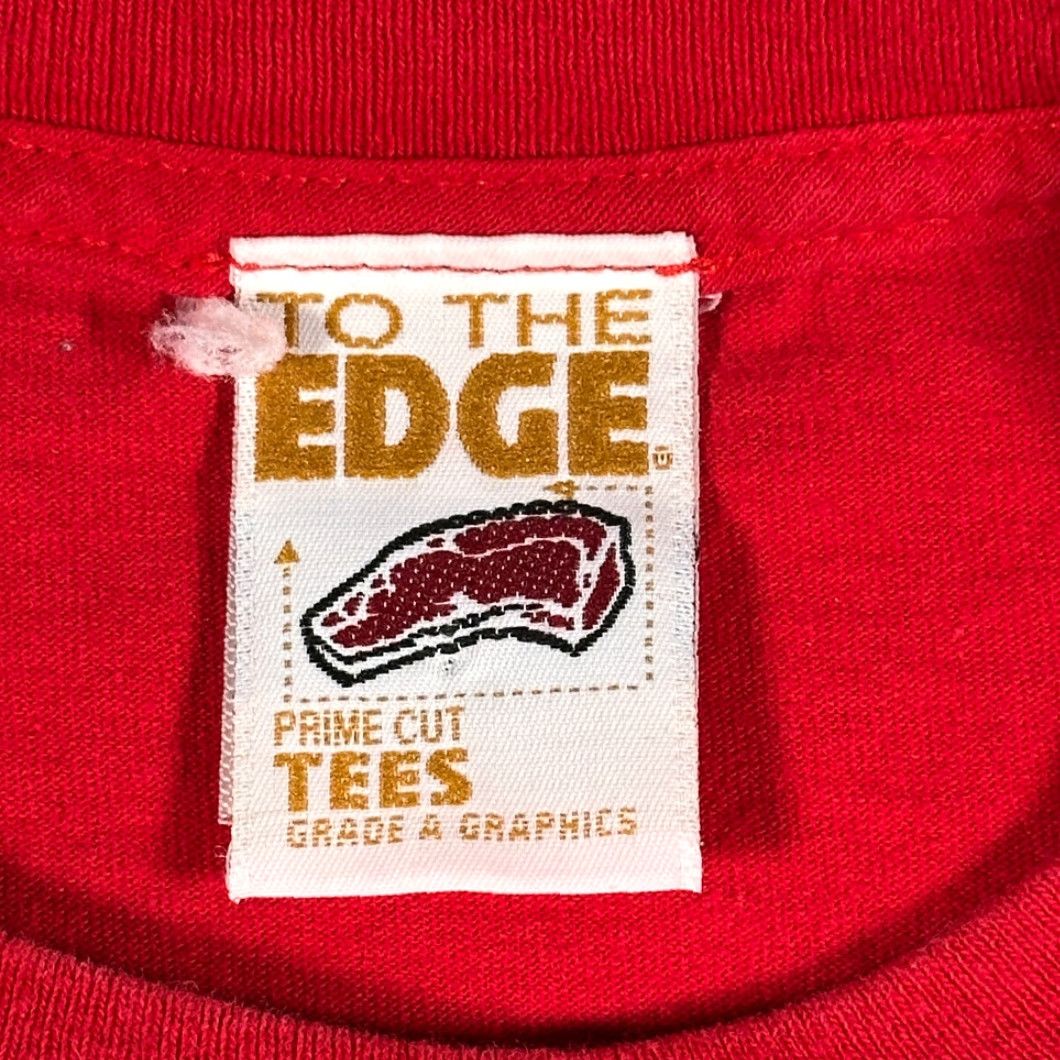 GAS VINTAGE To The Edge Shirt 2XL Adult Red GAS POWERED Monkey Skater Prime Cut Y2K Mens Size US XXL / EU 58 / 5 - 3 Thumbnail
