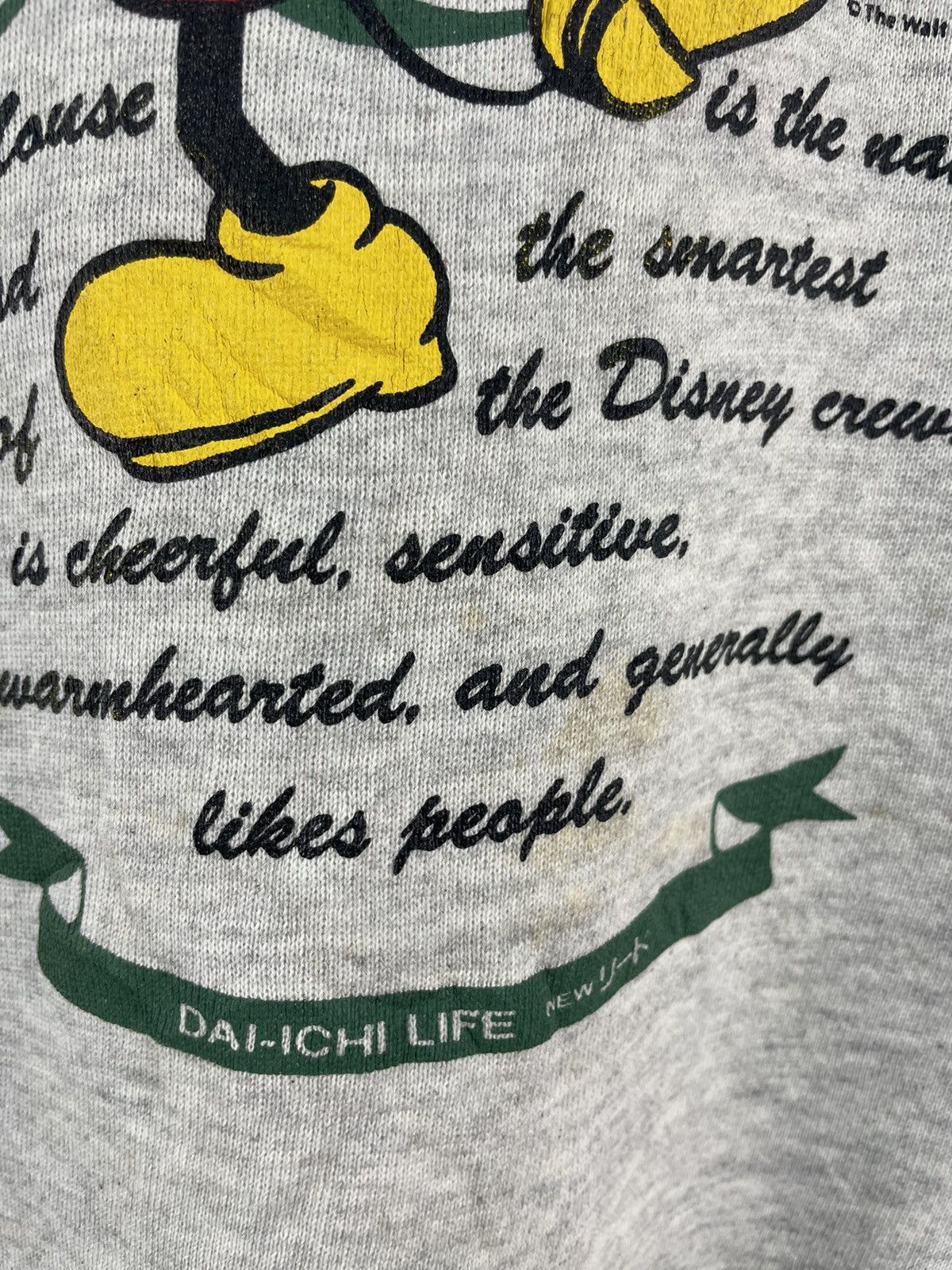 Disney Vintage 90s Mickey Mouse Sweatshirt Walt Disney Size US M / EU 48-50 / 2 - 4 Thumbnail