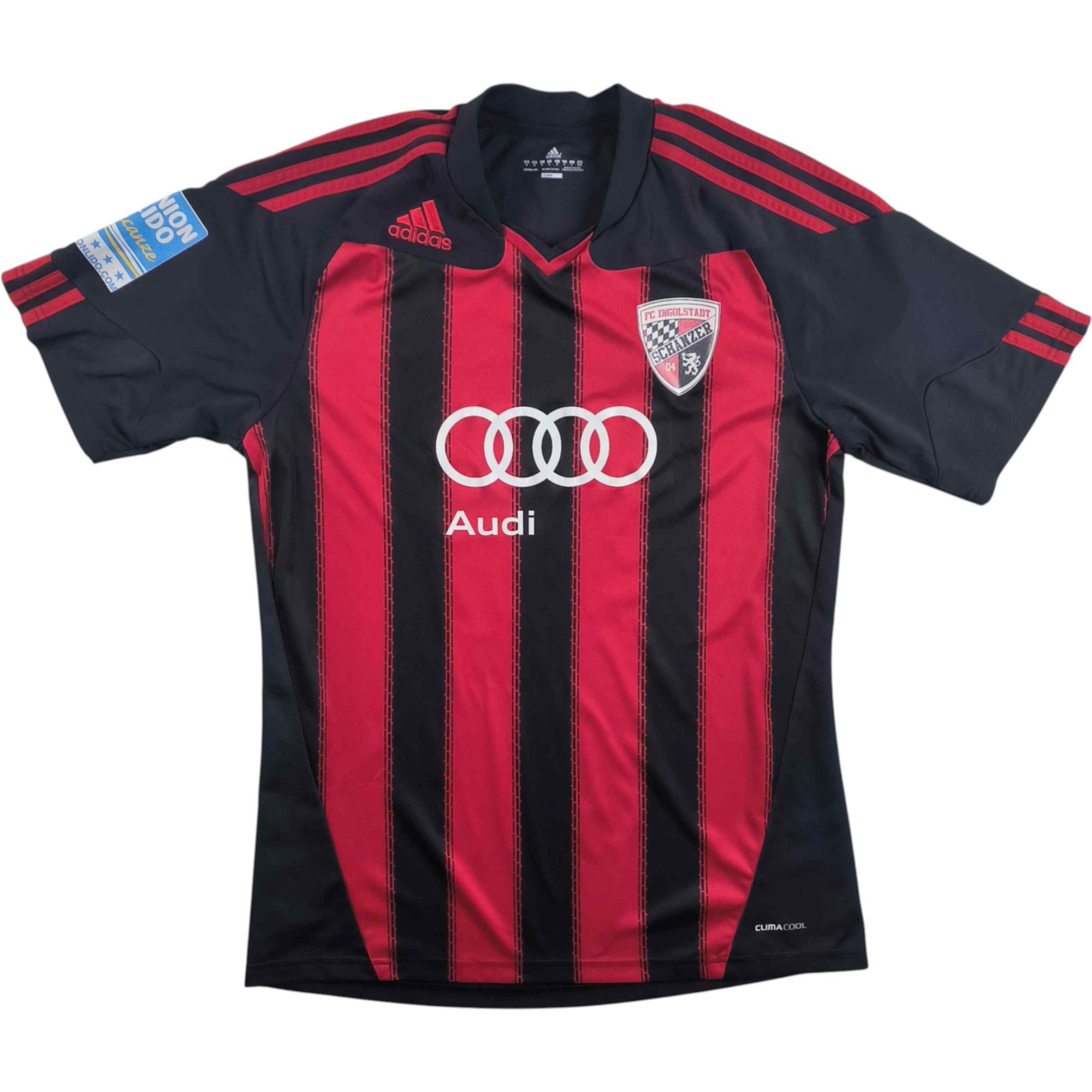 FC Ingolstadt 2010-12 Adidas home #16 football jersey size M
