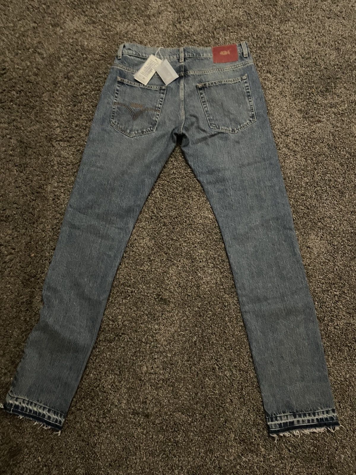 424 424 Fitted Denim in Washed Light Blue Size US 32 / EU 48 - 4 Thumbnail