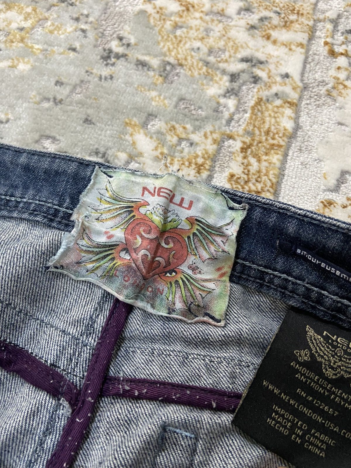 If Six Was Nine × Japanese Brand × Other NEW LONDON FLARE JEANS 🔥 Size 30" / US 8 / IT 44 - 7 Thumbnail