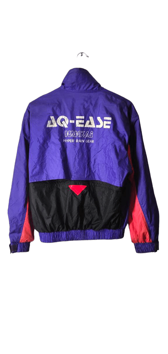 Vintage VINTAGE NANKAI HYPER RAIN GEAR MOTORSPORT WINDBREAKER JACKET Size US L / EU 52-54 / 3 - 13 Thumbnail