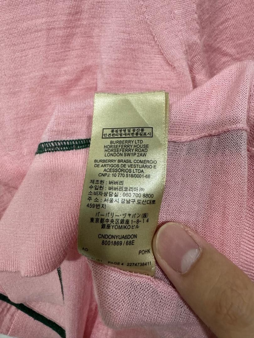 Burberry Burberry Silk/Cashmere Knitted Sweater Size US XS / EU 42 / 0 - 8 Thumbnail