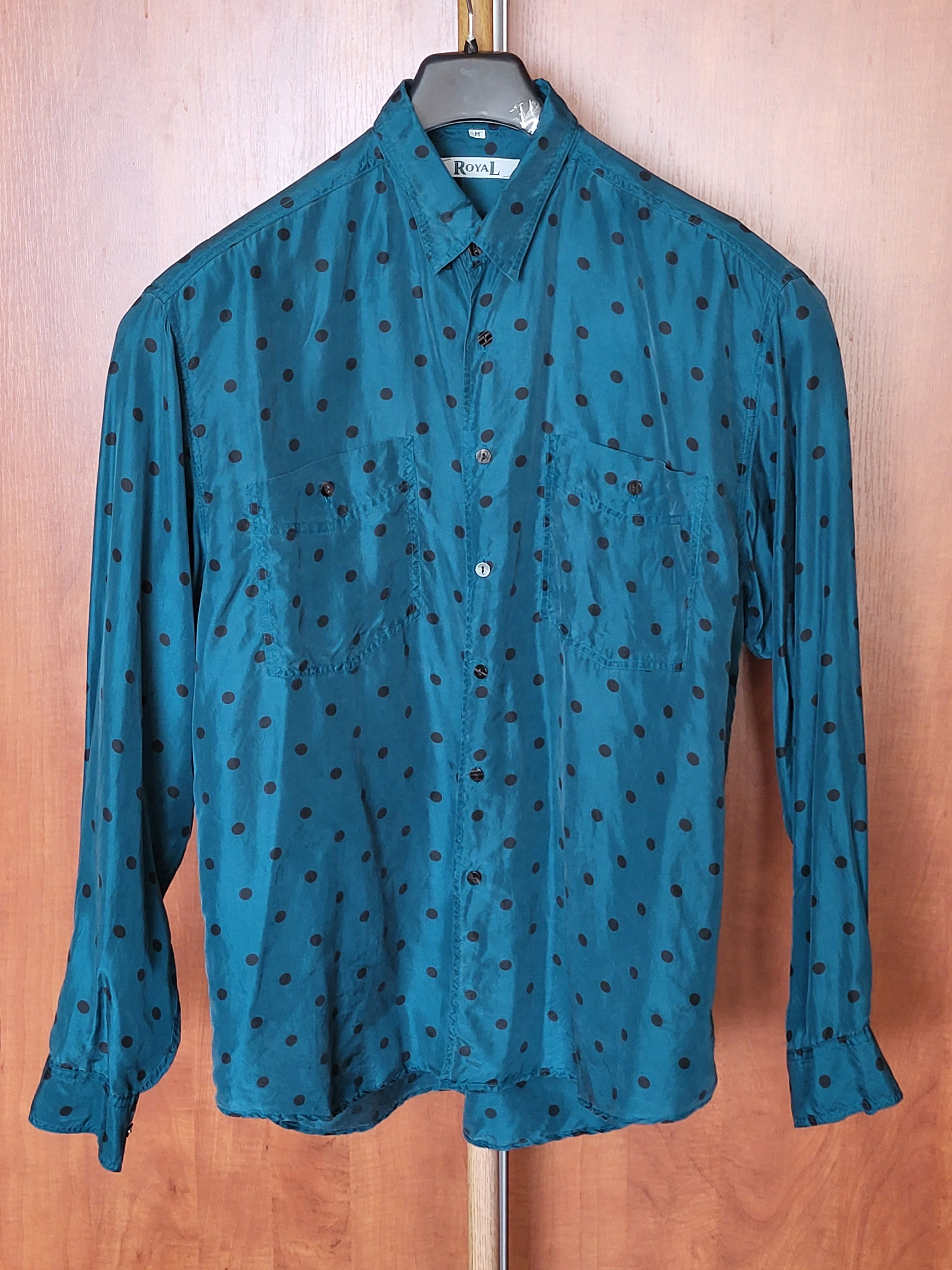 Other Royal china lux silk shirt.Size M but fit L. Size US M / EU 48-50 / 2 - 2 Thumbnail