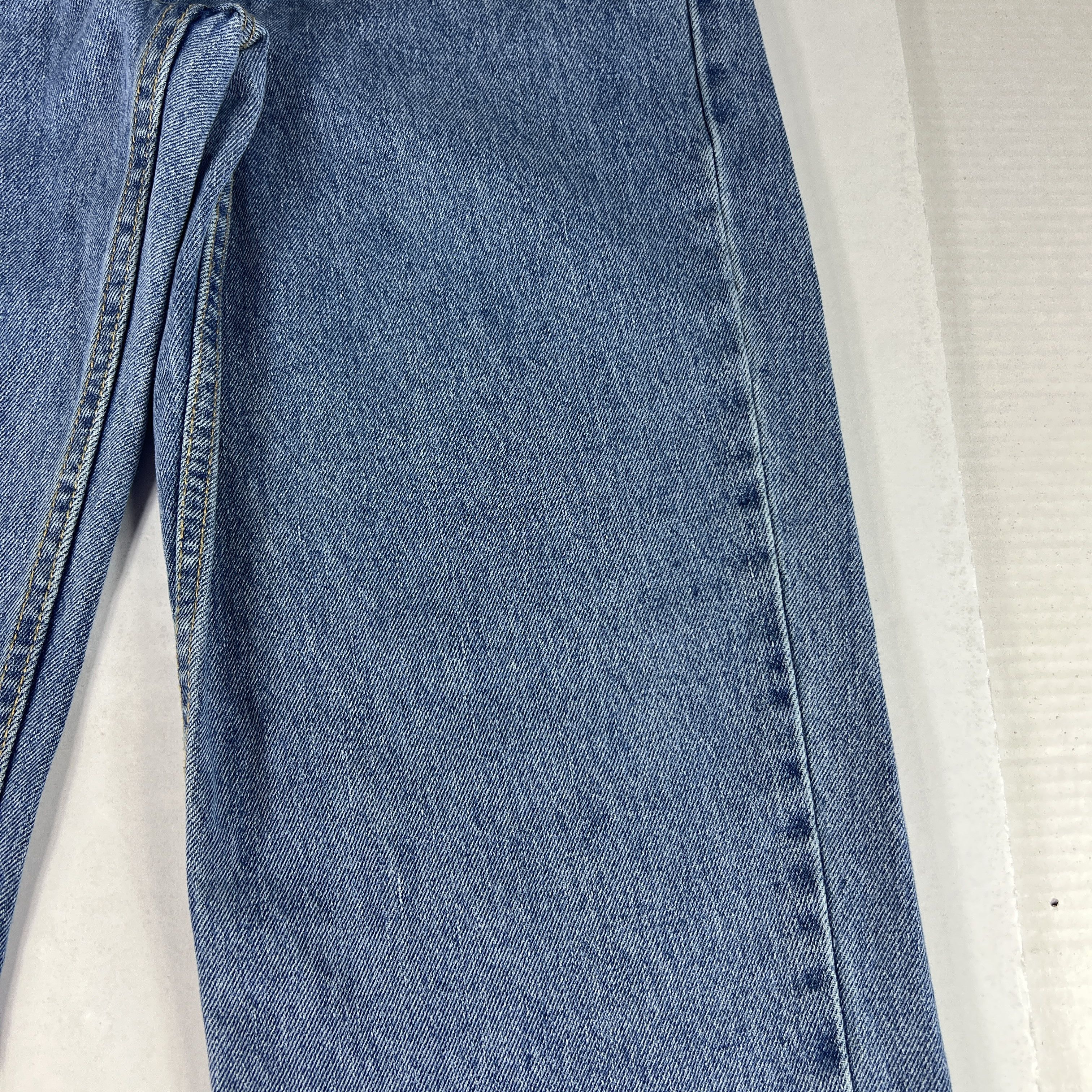 Levi's Levi's Jeans 550 Relaxed Blue Faded Cotton Denim Size US 34 / EU 50 - 3 Thumbnail