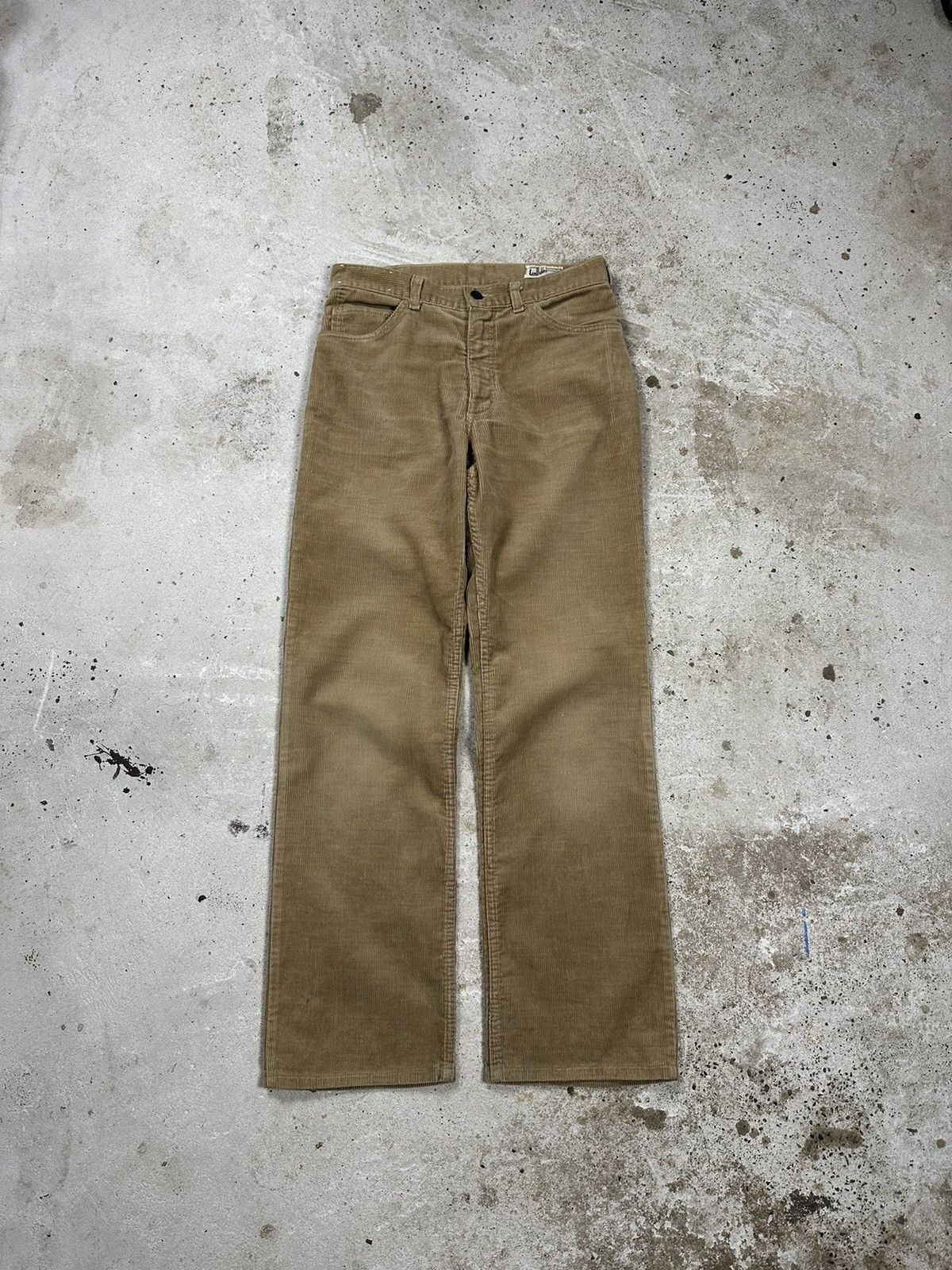 Vintage Vintage 70s Land Lubber Beige Corduroy Pants Size US 30 / EU 46 - 1 Thumbnail