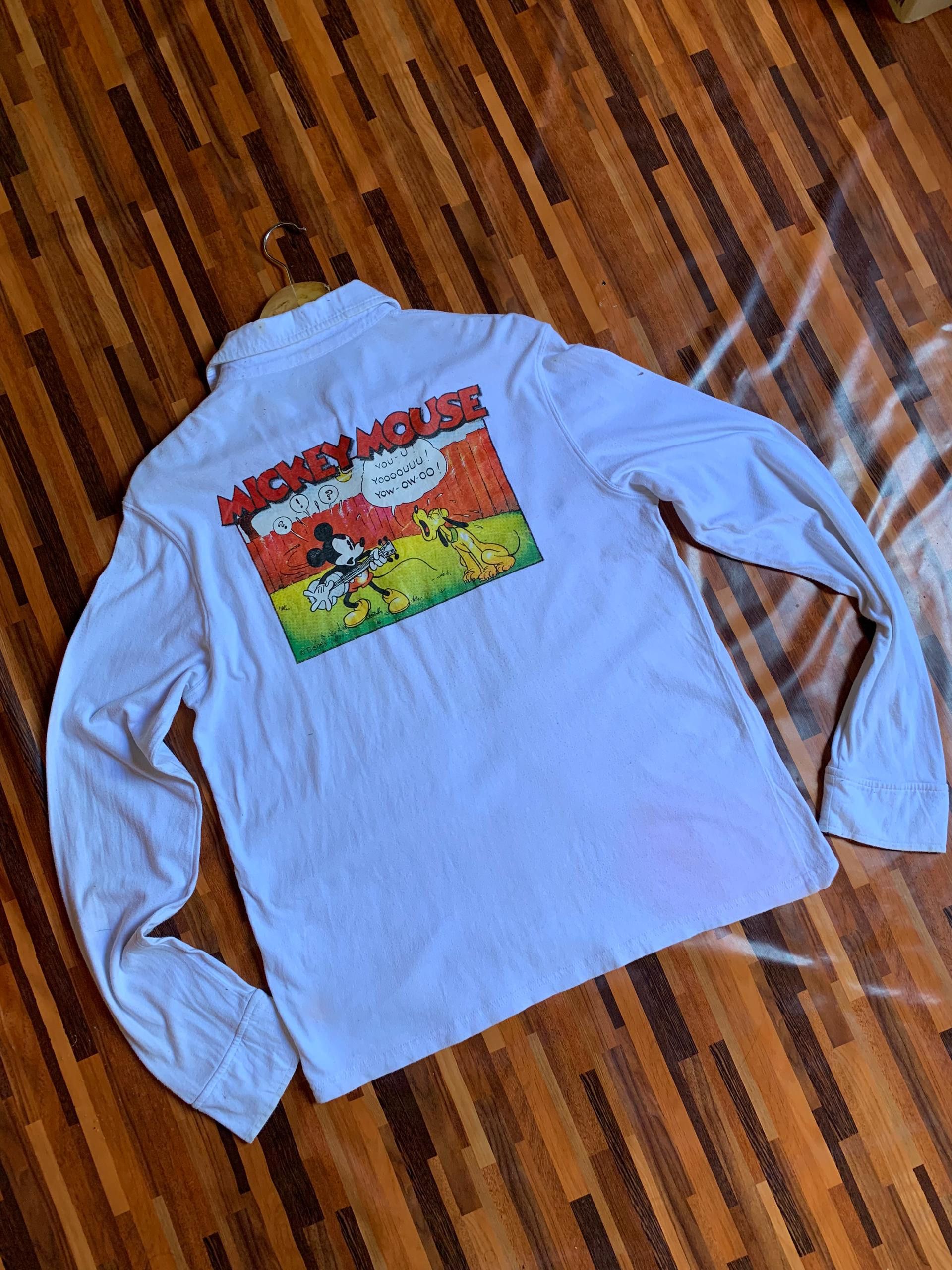 Japanese Brand JAPANESE Y2K ASK ENQUIRED POLOS mickey mouse pulto Size US L / EU 52-54 / 3 - 1 Thumbnail