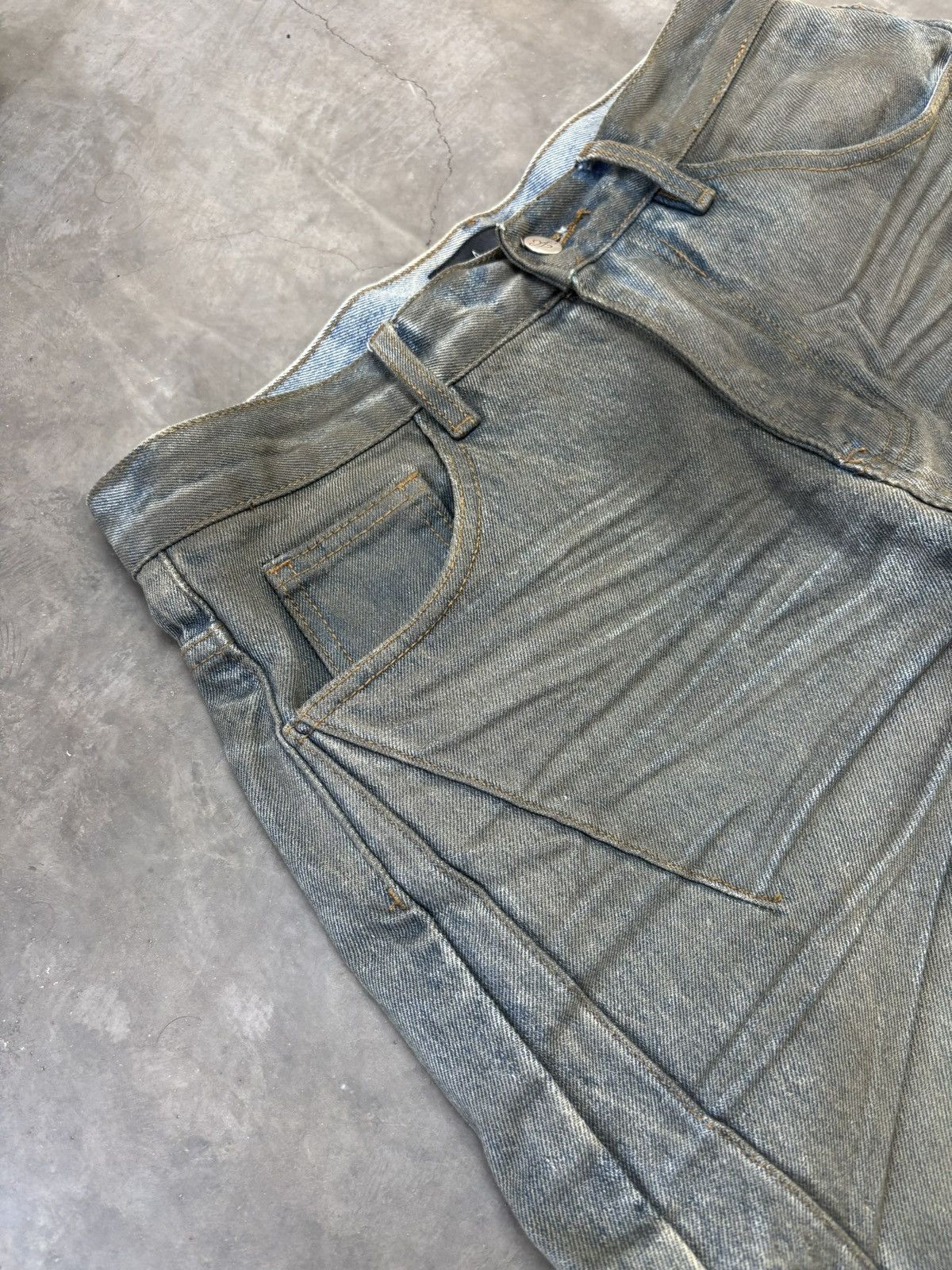 Japanese Brand Wax flare denim Size US 30 / EU 46 - 2 Thumbnail