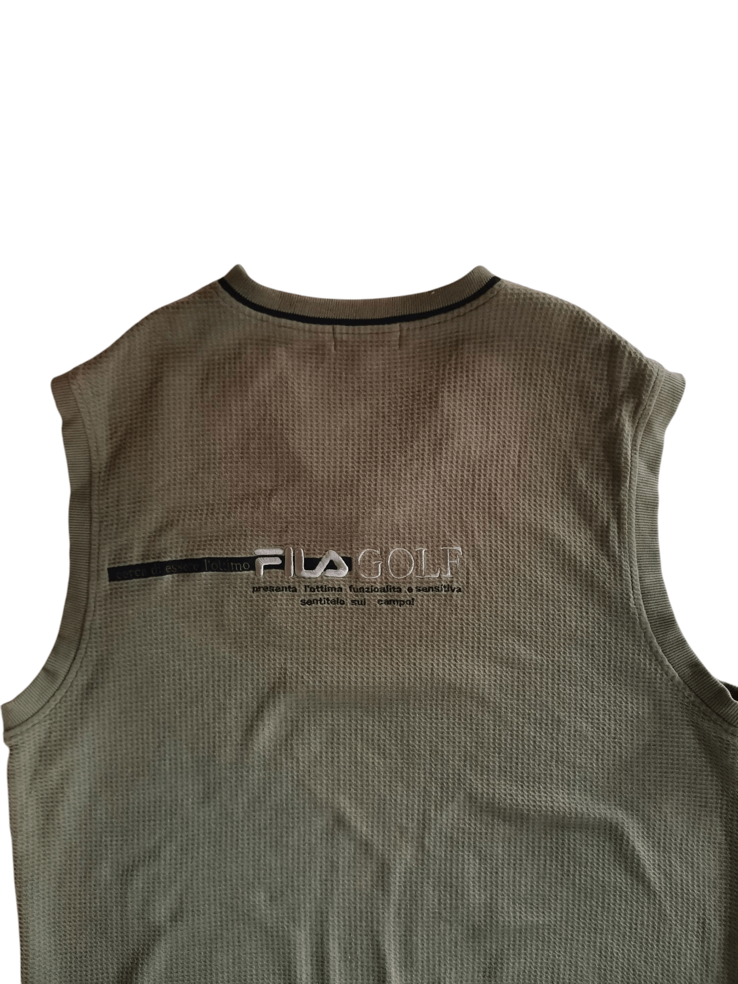 Designer × Fila × Vintage Vintage Fila Golf Italy Sleeveless T-Shirt Size US XL / EU 56 / 4 - 10 Thumbnail