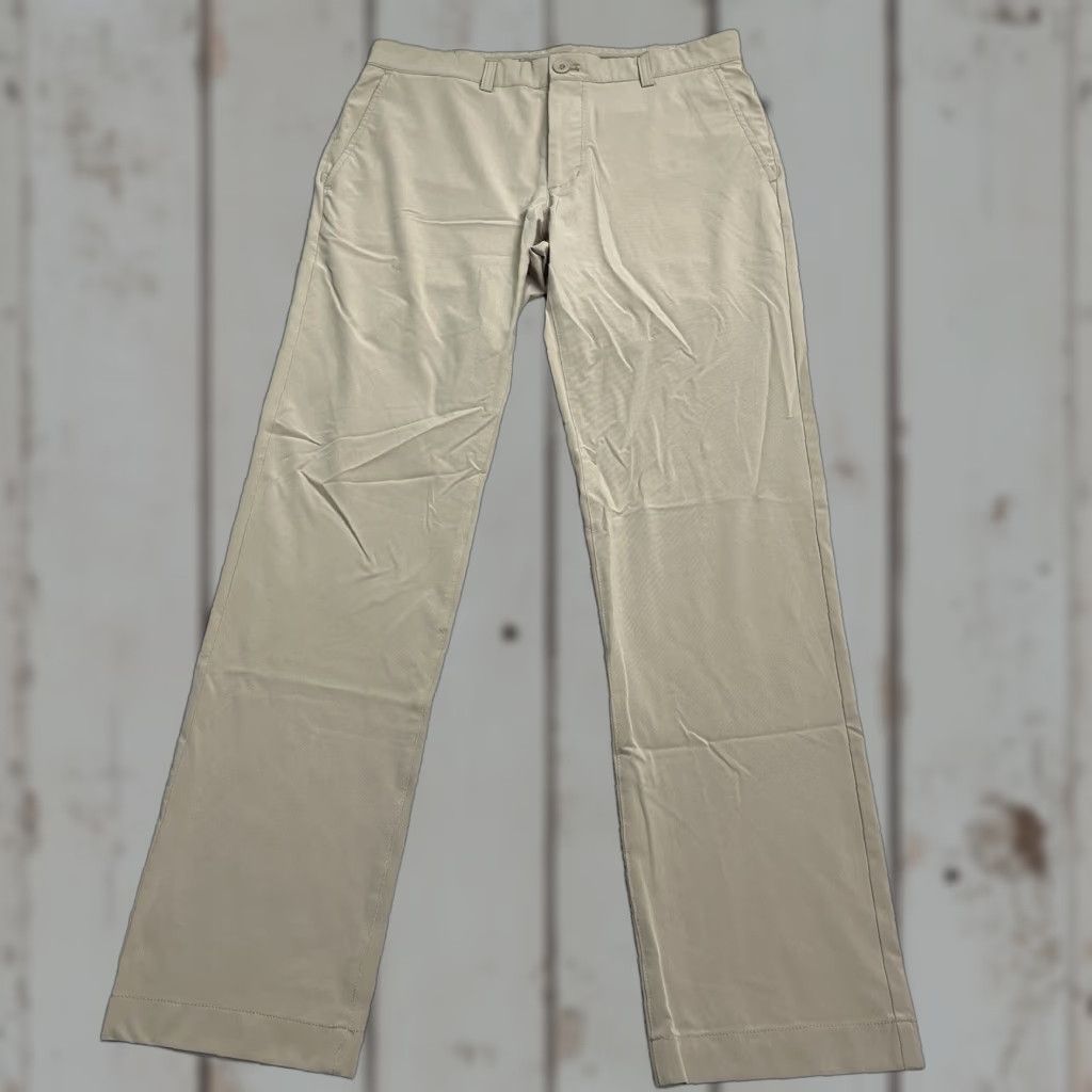 Vineyard Vines Vineyard Vines Pants Mens Size 32x32 Khaki Beige Performance Stretch Golf Twill Chino Pants Regular Mens Size US 32 / EU 48 - 1 Thumbnail