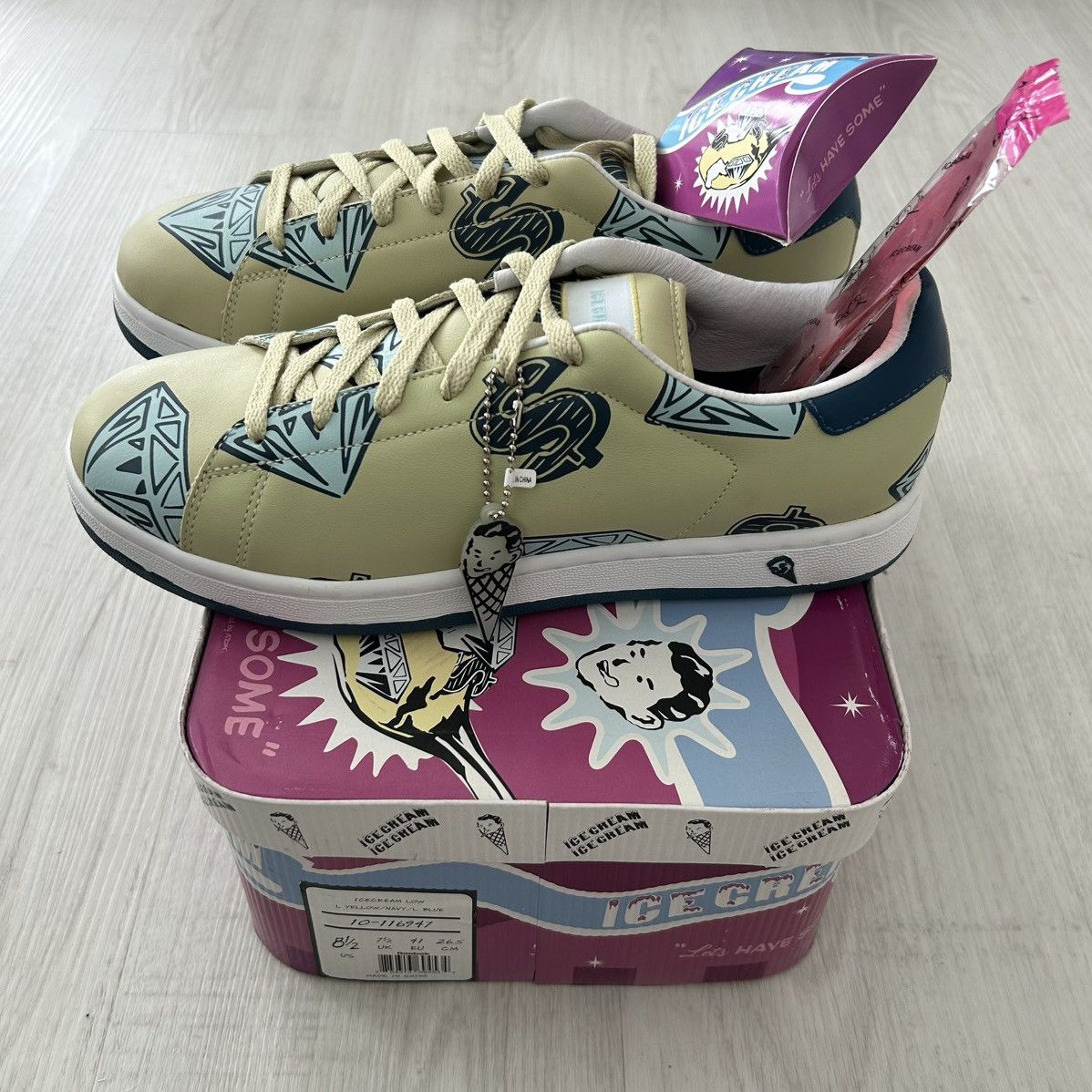 Billionaire Boys Club × Icecream × Reebok VERY RARE OG REEBOK X BBC/ICE CREAM BOUTIQUE SNEAKER Size US 8.5 / EU 41-42 - 7 Thumbnail