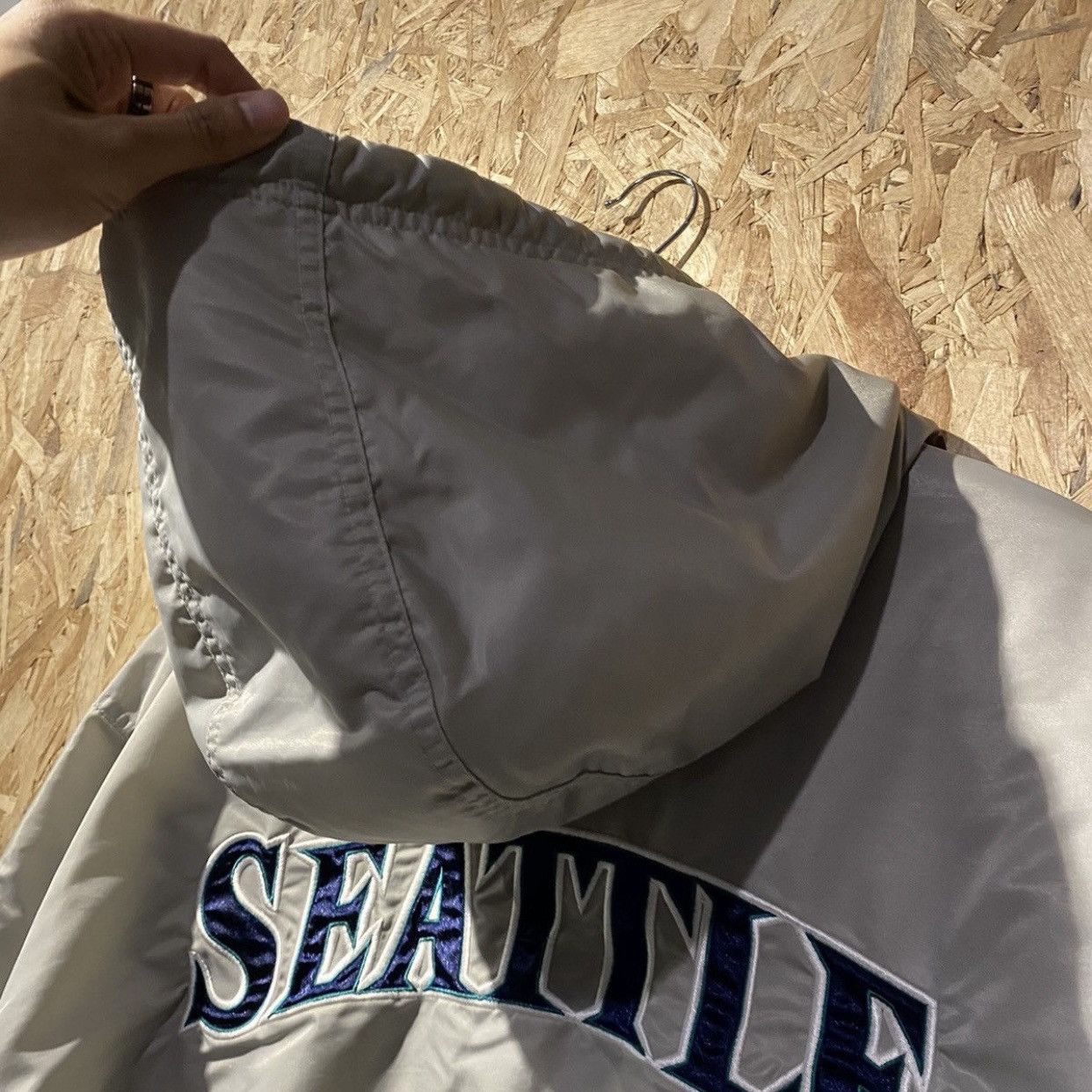 MLB × Vintage Vintage 90s Rain jacket Seattle mariners baseball MLB Size US L / EU 52-54 / 3 - 8 Thumbnail