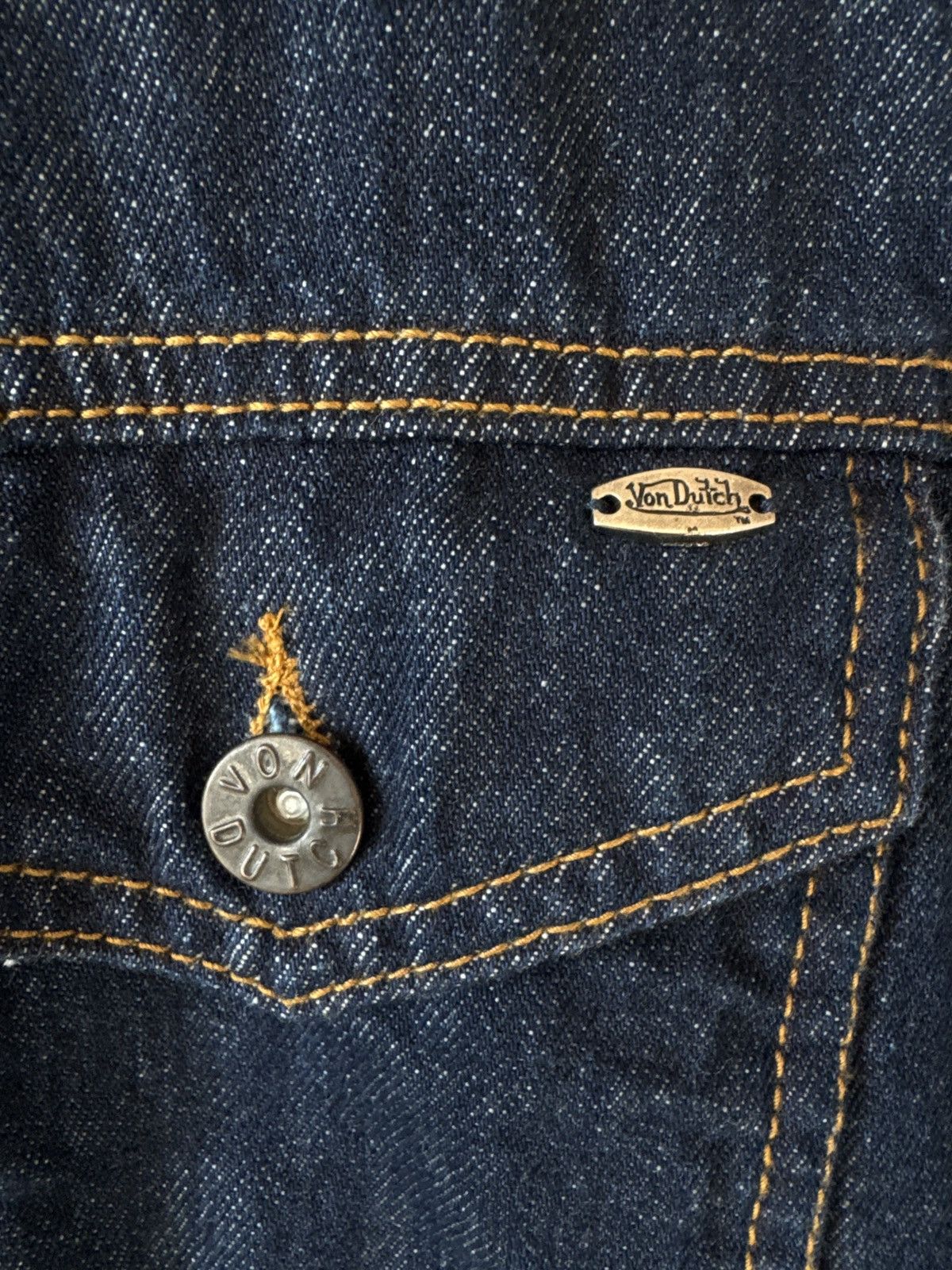 Von Dutch Vin Dutch denim jacket Size US M / EU 48-50 / 2 - 3 Thumbnail