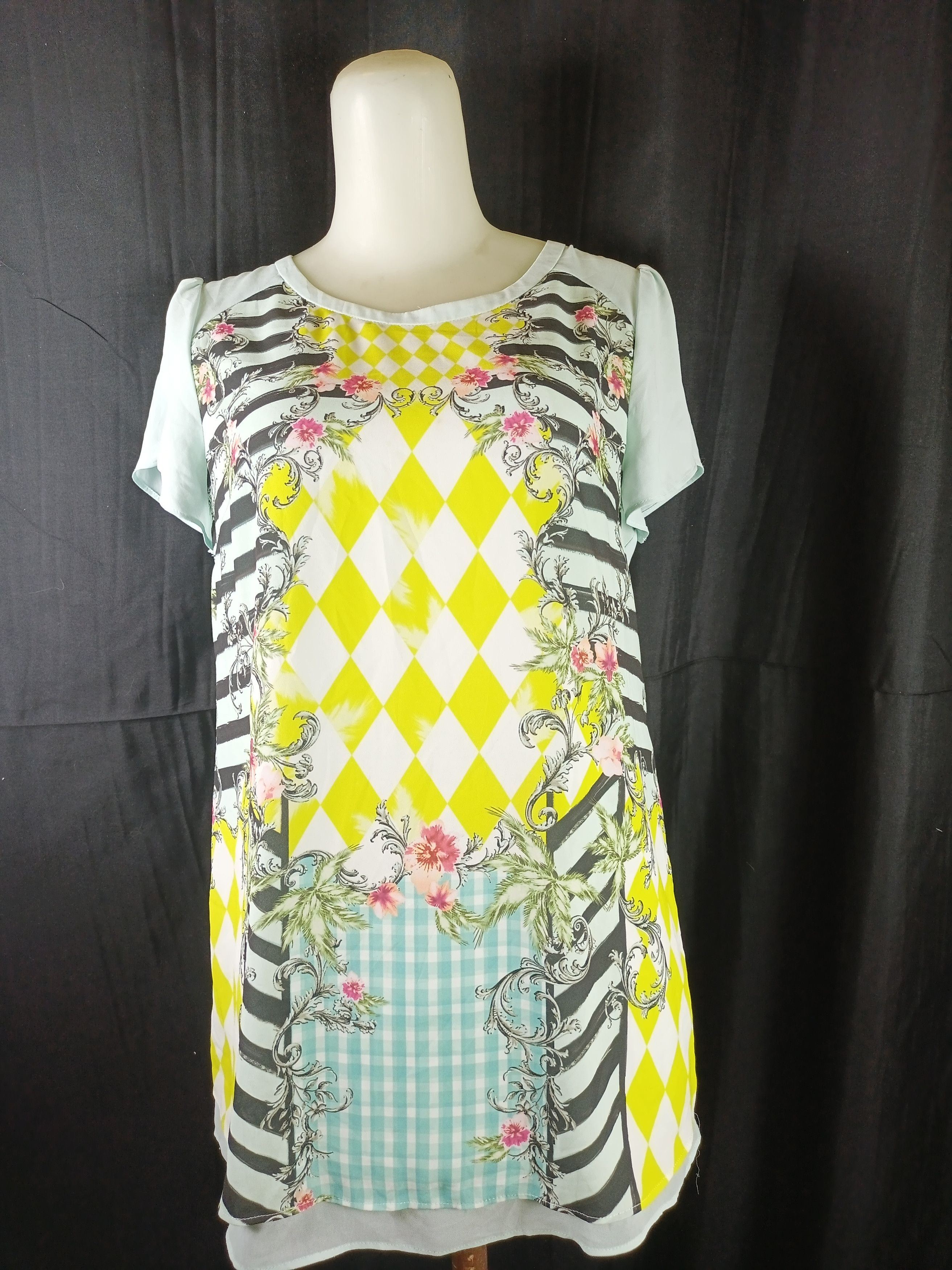 Other ISABEY DE PARIS Women's Dress Multicolor Floral Print Size XS / US 0-2 / IT 36-38 - 13 Thumbnail
