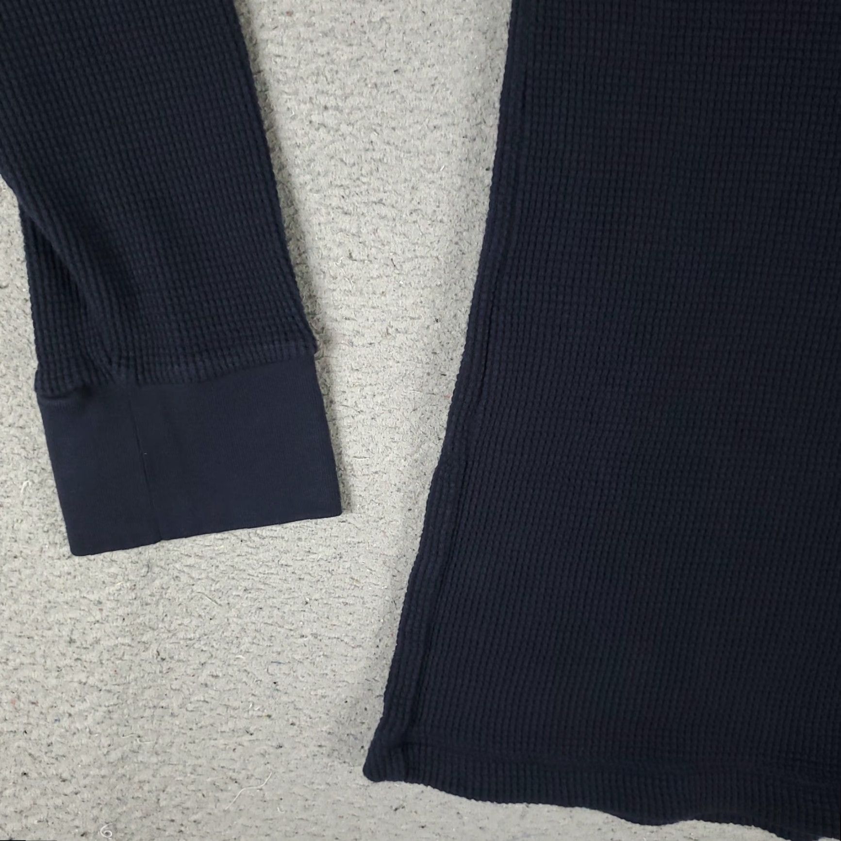 Ralph Lauren Ralph Lauren Thermal Long Sleeve T-Shirt Mens XL Blue Waffle Knit Crew Neck Sports Classic Size US XL / EU 56 / 4 - 3 Thumbnail
