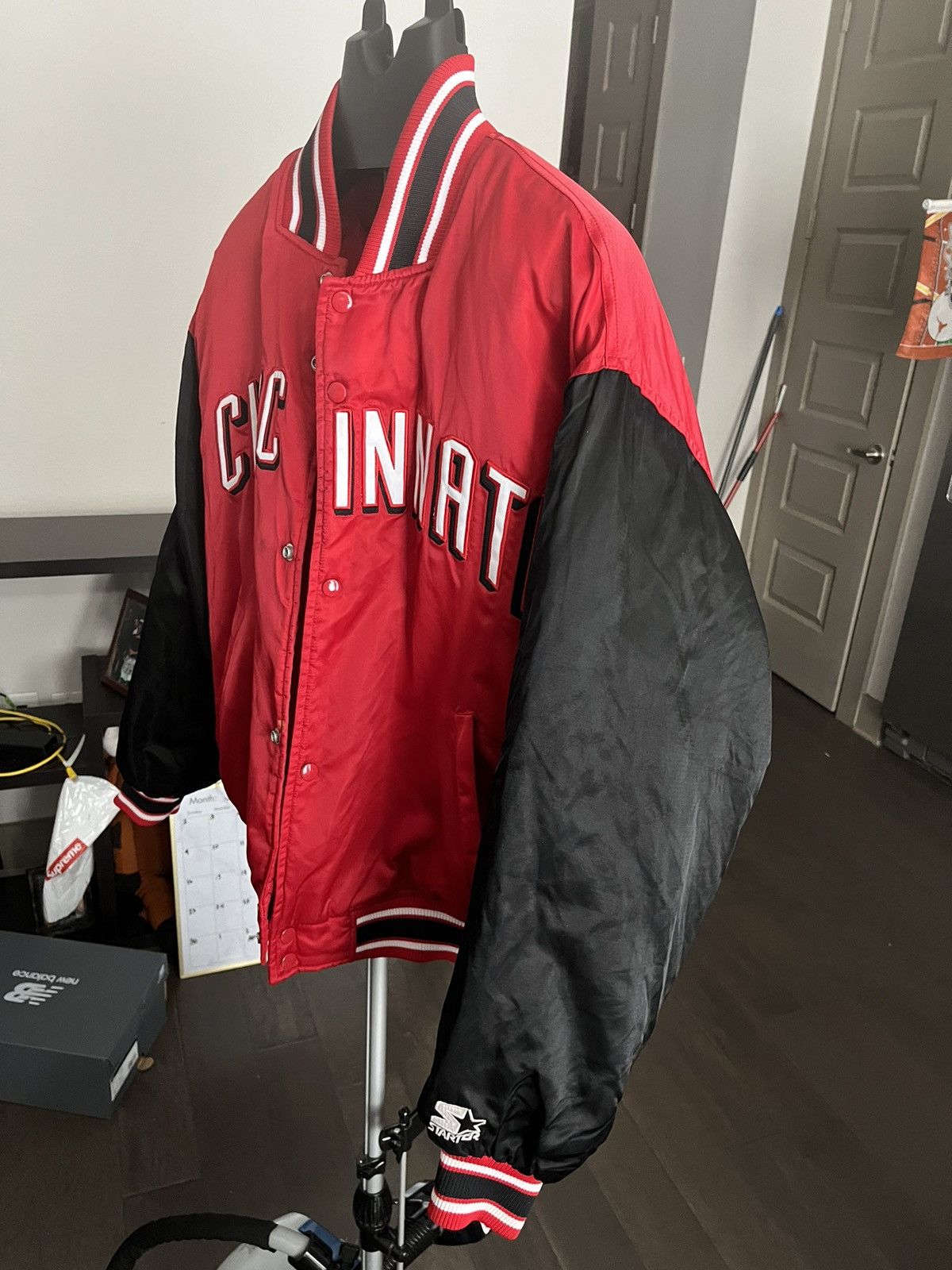 Starter × Vintage Vintage Cincinnati Reds Starter jacket Size US L / EU 52-54 / 3 - 7 Thumbnail