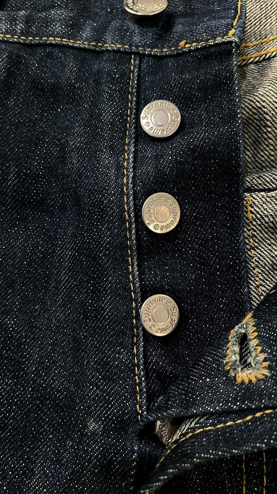 Supreme Made in USA Supreme Indigo Jeans Size US 32 / EU 48 - 4 Thumbnail