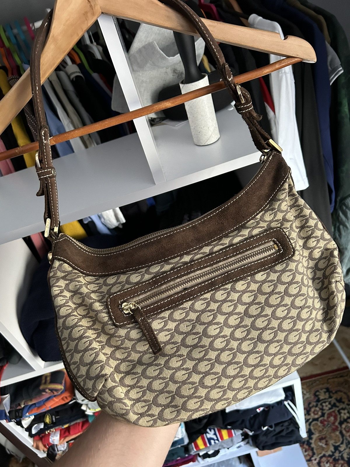 Guess × Vintage Vintage Guess monogram mini bag Size ONE SIZE - 5 Thumbnail