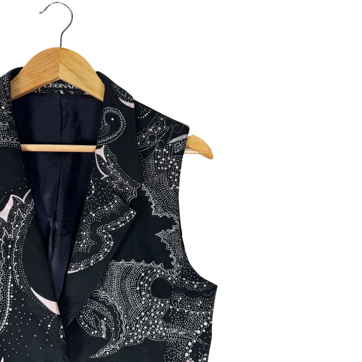 Leonard Paris 🌟LEONARD PAISLEY ART VEST Size M / US 6-8 / IT 42-44 - 3 Thumbnail