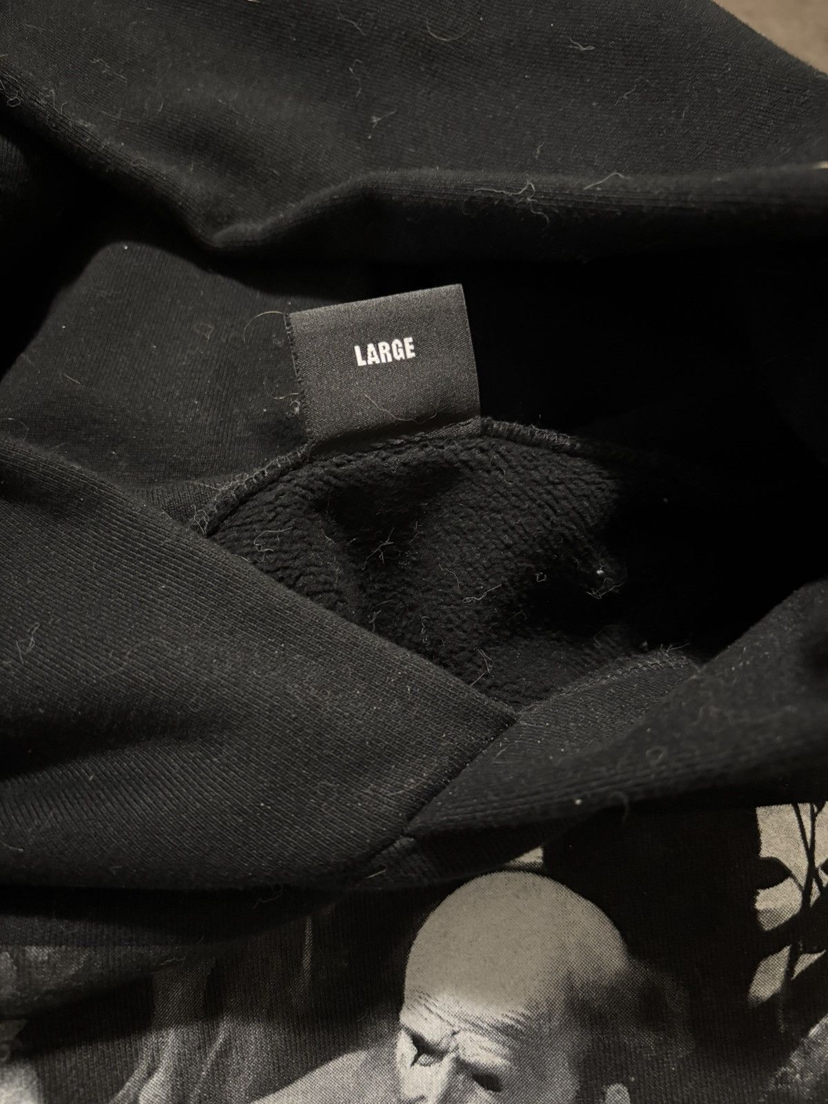 Revenge ISAAC HOODIE BLACK/GREY REVENGE Size US L / EU 52-54 / 3 - 6 Thumbnail