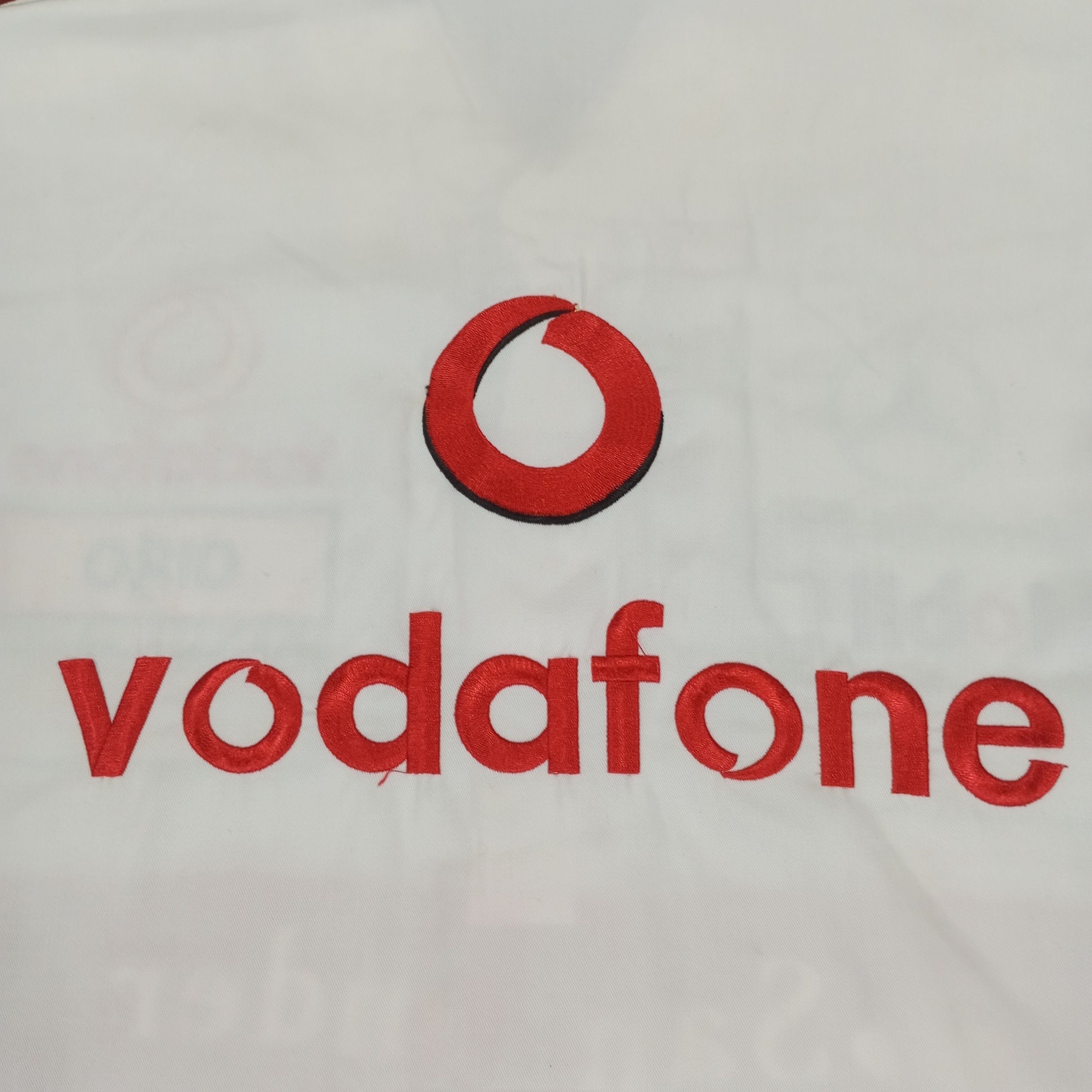 Mercedes-Benz × Vintage Mercedes Benz Santander Vodafone Workwear Style Shirt Size US L / EU 52-54 / 3 - 4 Thumbnail