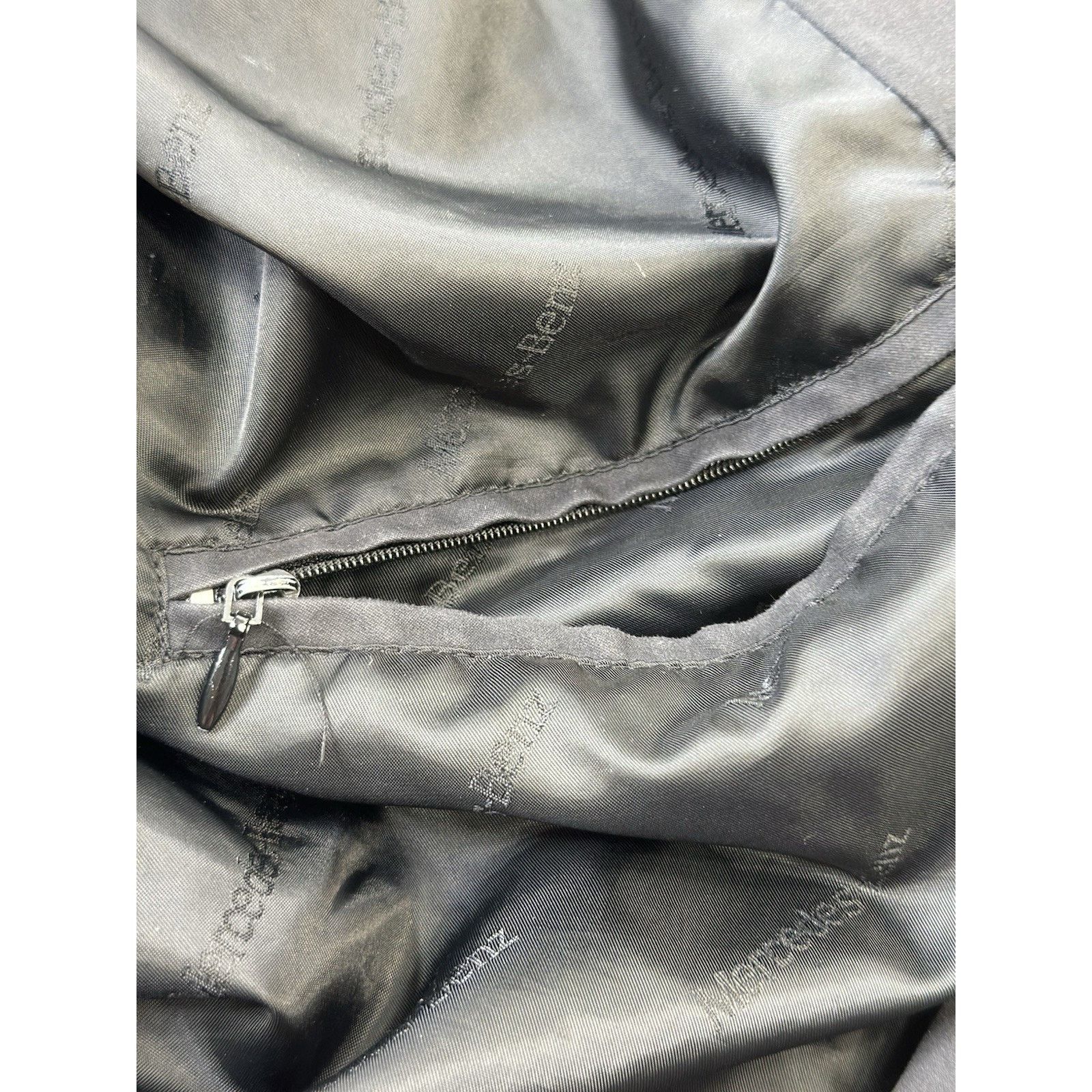 Mercedes-Benz Vintage Mercedes Benz Men's L Bomber Jacket Black Logo Euc Size US L / EU 52-54 / 3 - 18 Thumbnail