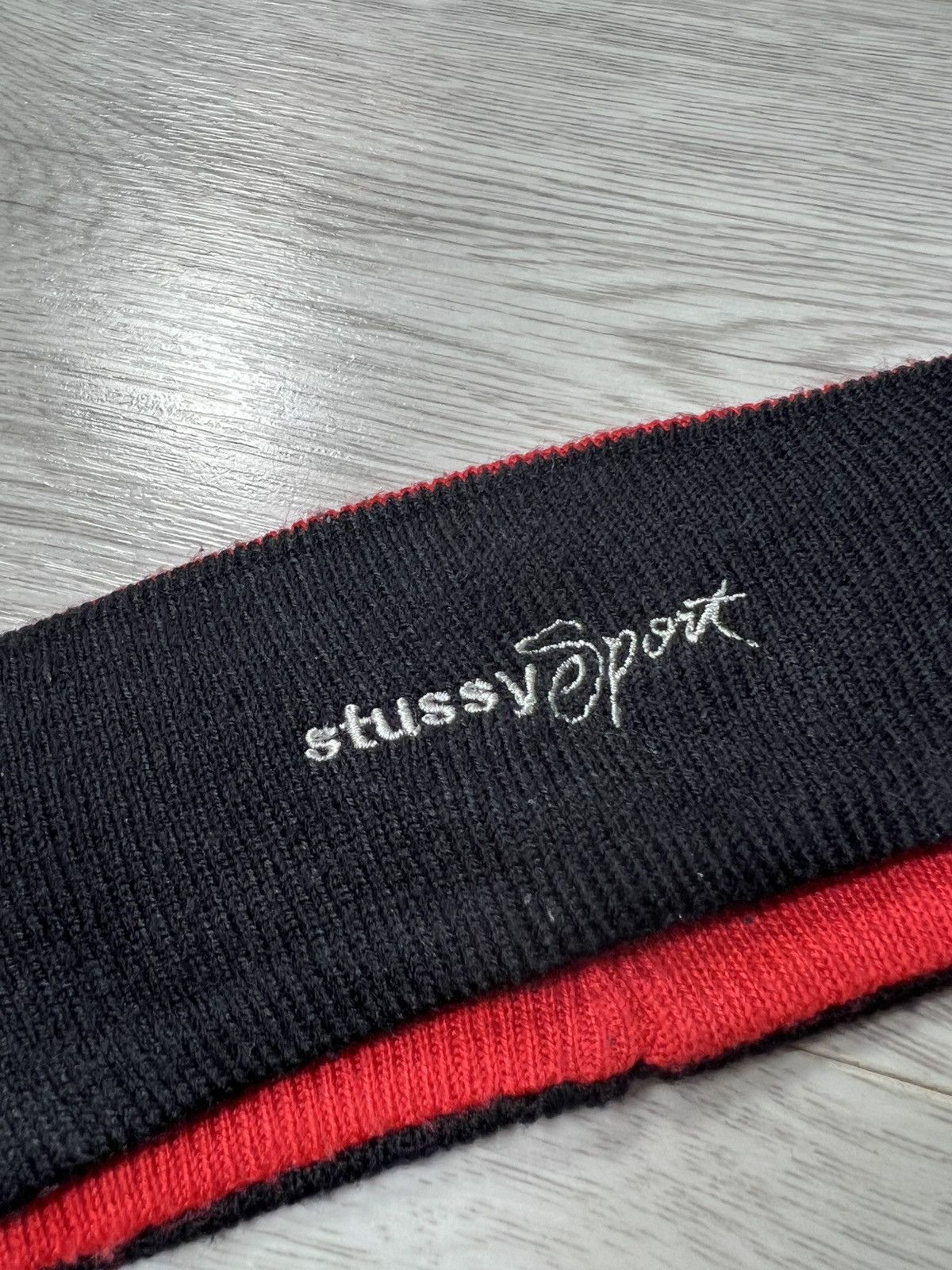 Stussy × Vintage Stussy Sport Headband Embroidered Logo Vintage Hat Tennis Size ONE SIZE - 3 Thumbnail