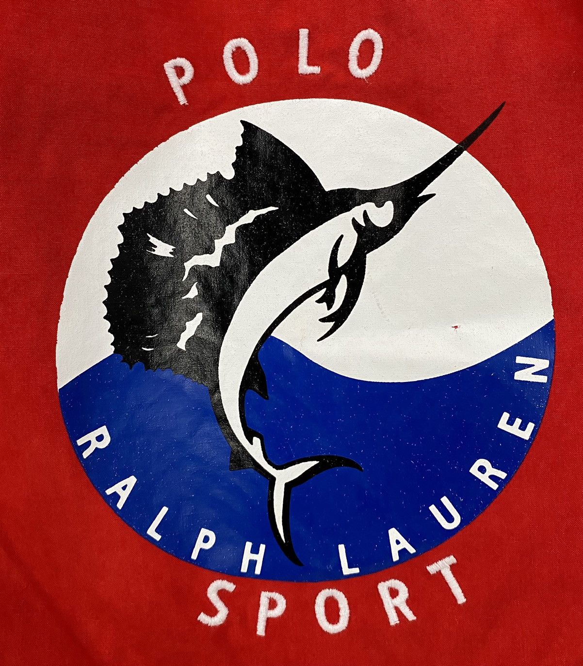 Other 90’s Polo Sport Marlin Split Lined Swim Shorts XL Distressed Size US 40 / EU 56 - 2 Thumbnail