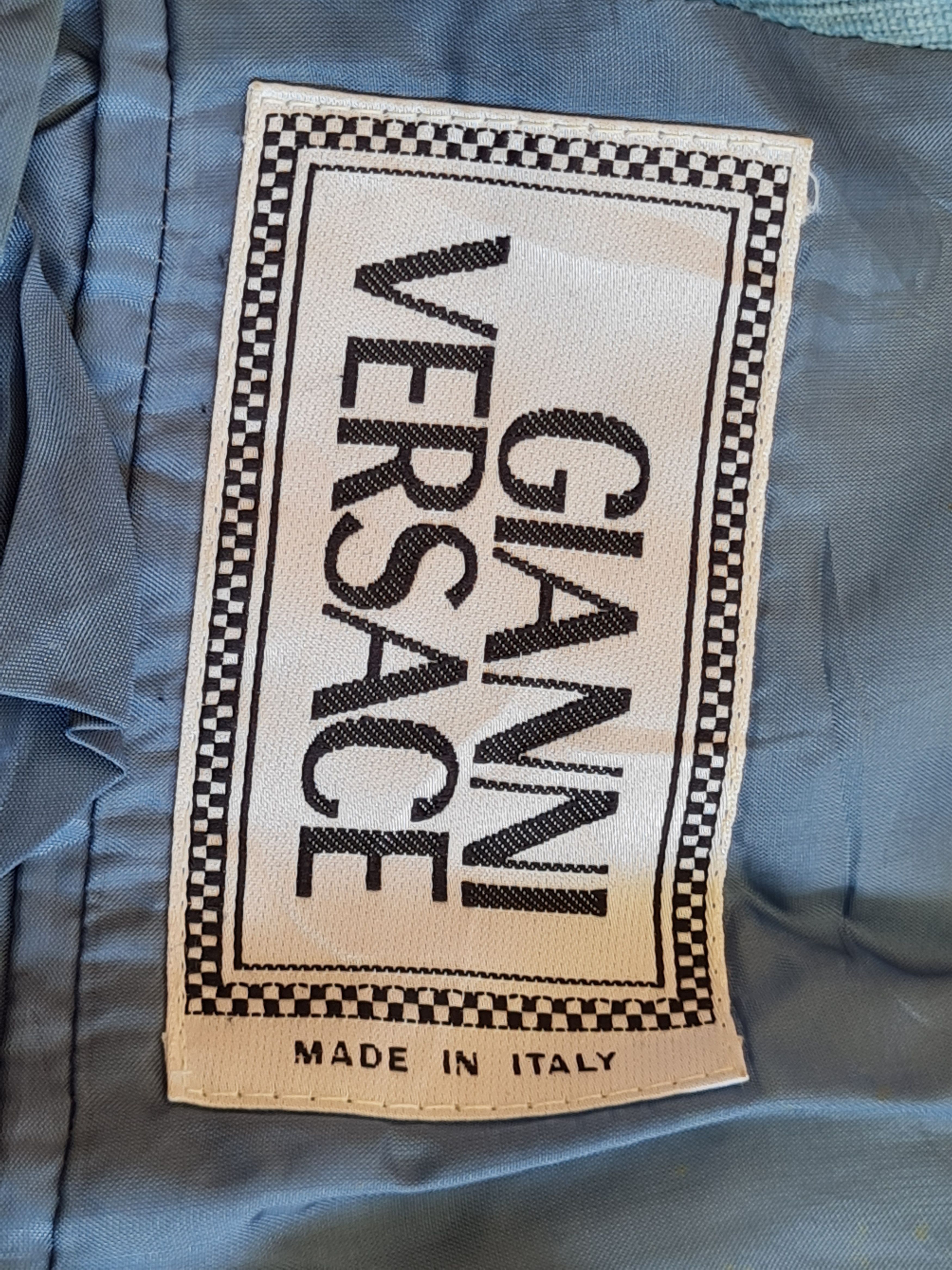 Versace Vintage Gianni Versace Velvet Jacket Blue Size US L / EU 52-54 / 3 - 10 Thumbnail