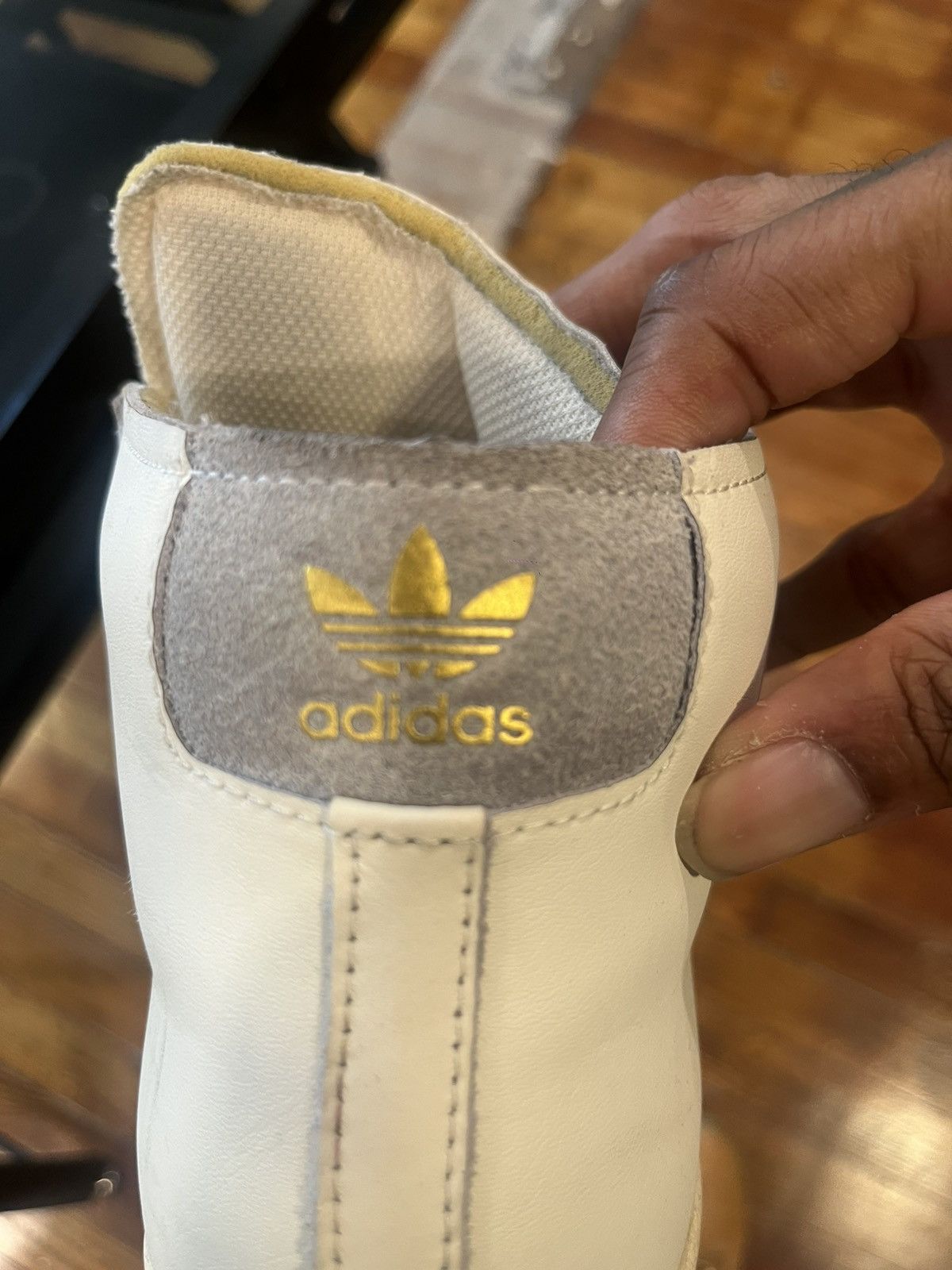 Adidas Adidas Pro Model High-Top Sneakers White/Off-White Size 9 Size US 9 / EU 42 - 7 Thumbnail