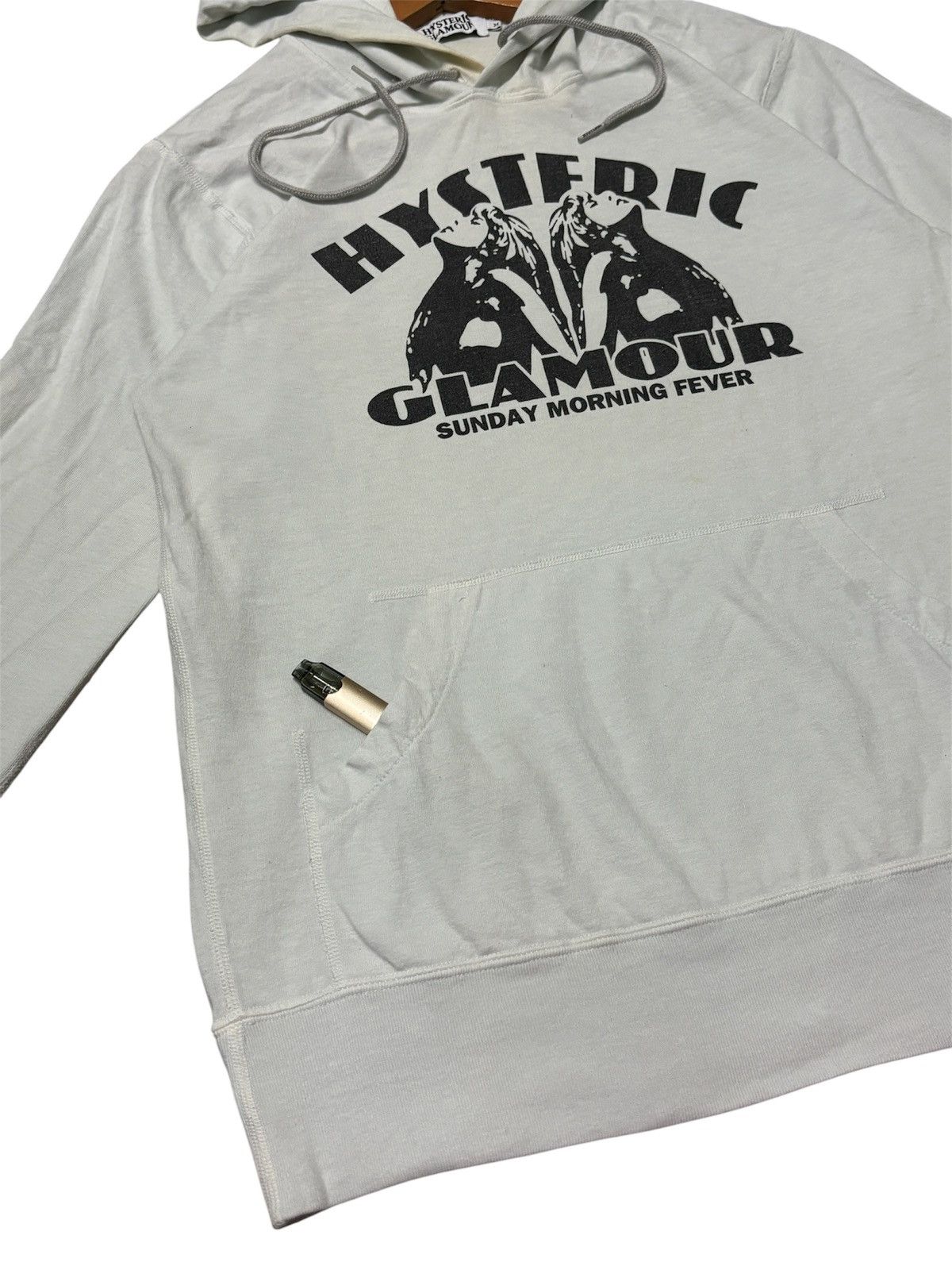 Hysteric Glamour 🔥RARE🔥HYSTERIC GLAMOUR “SUNDAY MORNING FEVER” HOODIE TEE💥 Size US M / EU 48-50 / 2 - 10 Thumbnail
