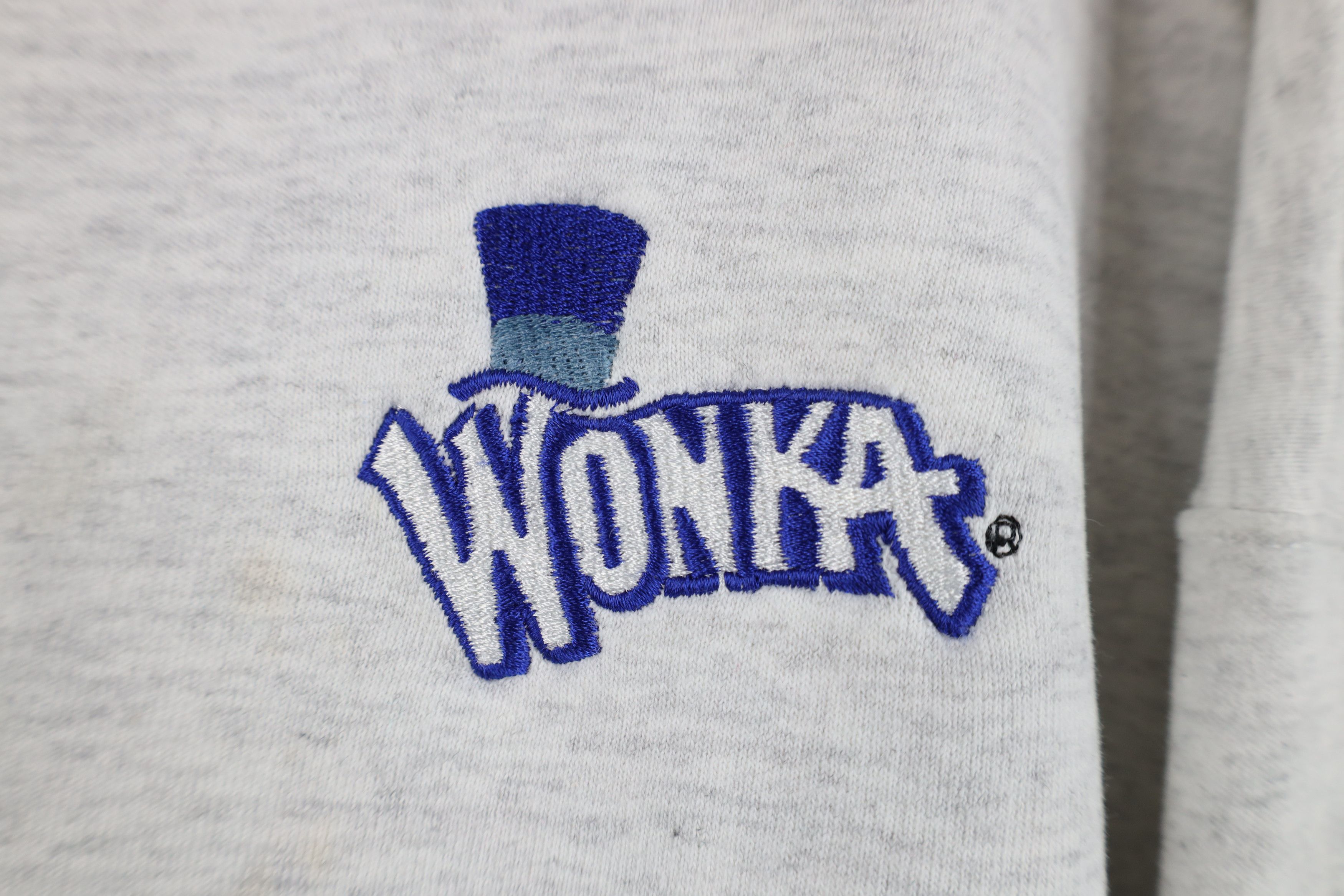 Vintage Vintage 90s Willy Wonka and the Chocolate Factory Sweatshirt Size US XXL / EU 58 / 5 - 4 Thumbnail