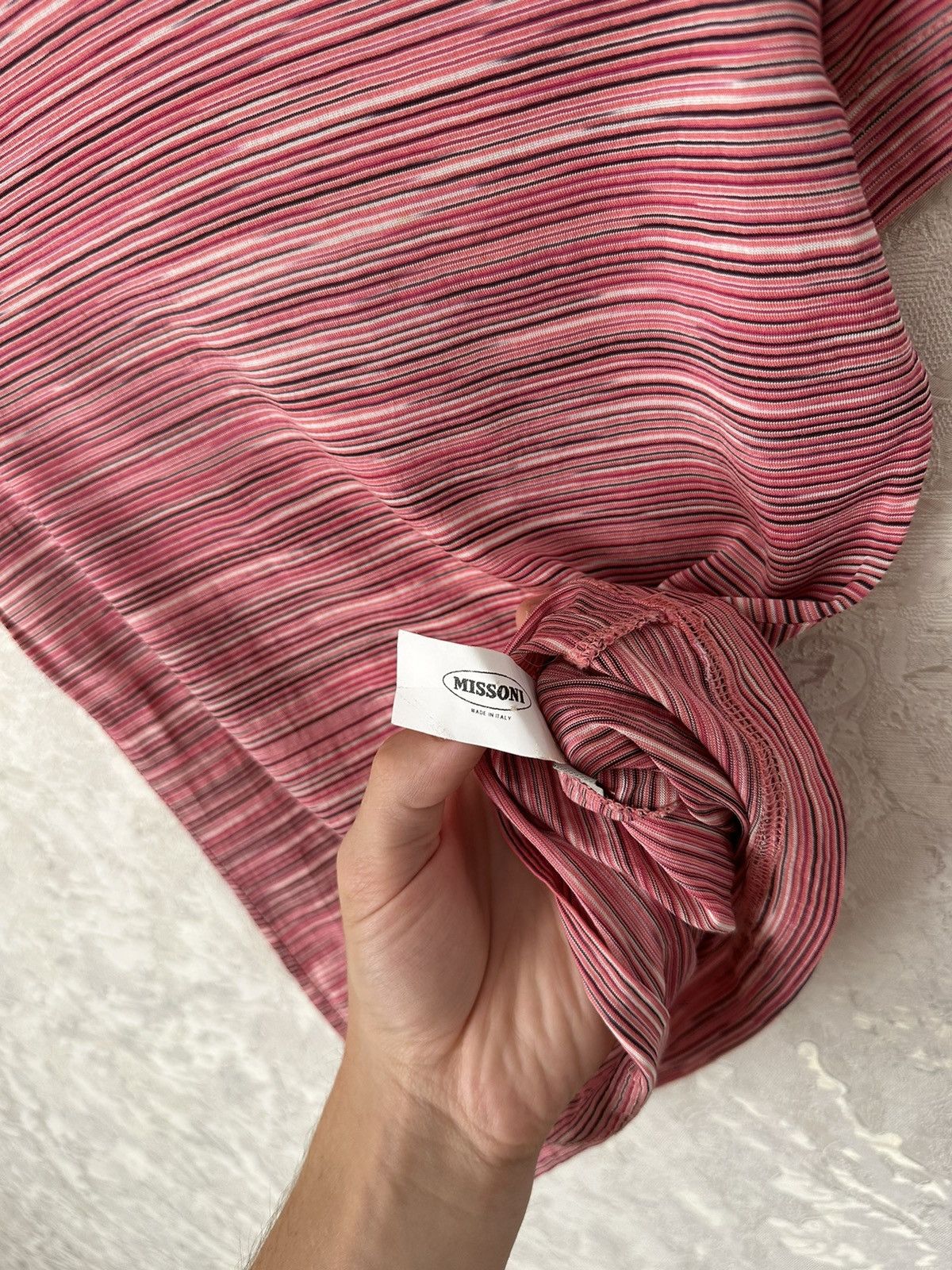 Missoni Missoni Multicolor Striped Tee Size 46 Size M / US 6-8 / IT 42-44 - 6 Thumbnail