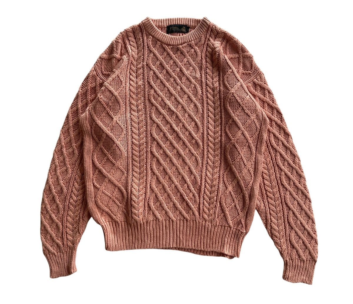 Japanese Brand Vintage GIM Cable Knit Oversize Sweater Size M / US 6-8 / IT 42-44 - 2 Thumbnail