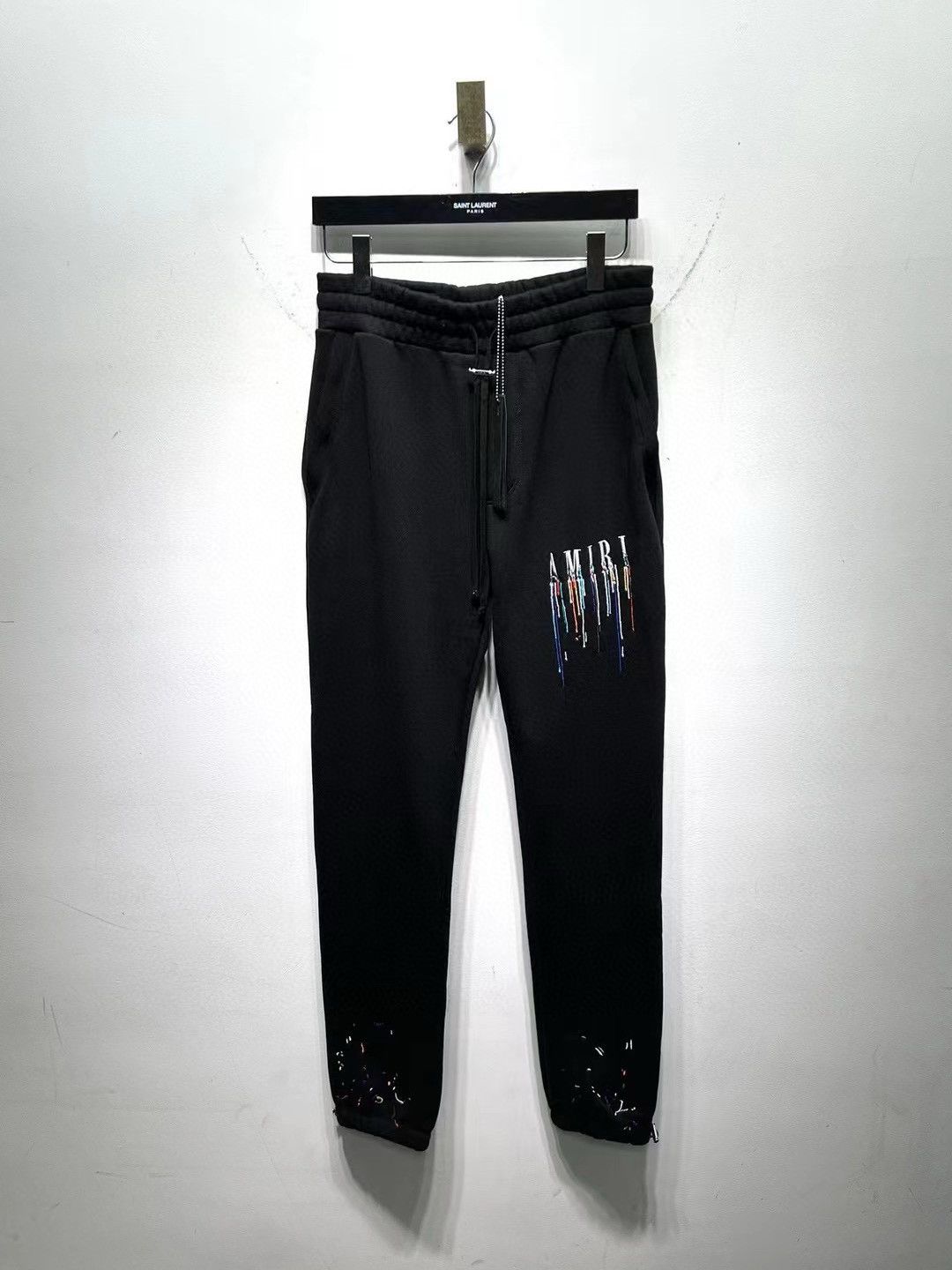 Amiri Amiri Paint Drip Sweatpants Size L Size US 34 / EU 50 - 1 Thumbnail