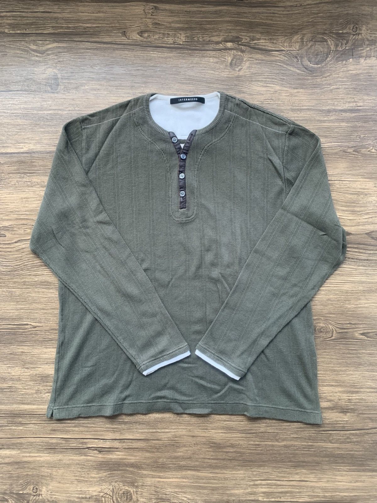 Japanese Brand 2000s japanese archive intermezzo y2k longsleeve tee Size US L / EU 52-54 / 3 - 1 Thumbnail