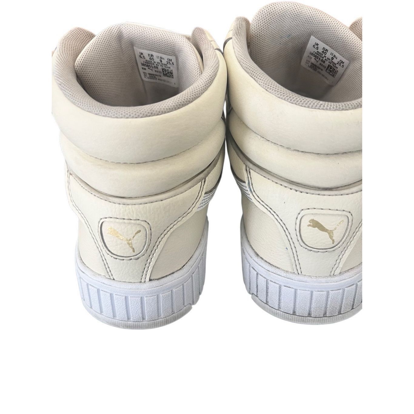 Puma PUMA High Top Sample Sneakers Saddle Soft Nappa Leather Size Size US 8.5 / IT 38.5 - 3 Thumbnail