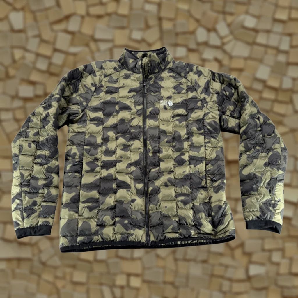 Mountain Hardwear Mountain Hardwear Jacket Adult Medium Green Camouflage Down Puffer Summit Size US M / EU 48-50 / 2 - 1 Thumbnail