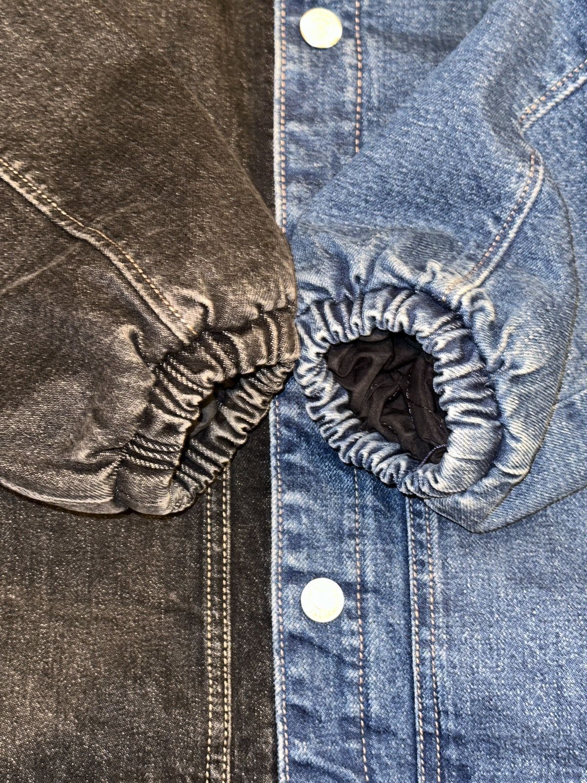 Tommy Hilfiger VTG 90s Y2K HILFIGER Tommy Jeans Split Denim Coach Jacket SM Size US S / EU 44-46 / 1 - 7 Thumbnail