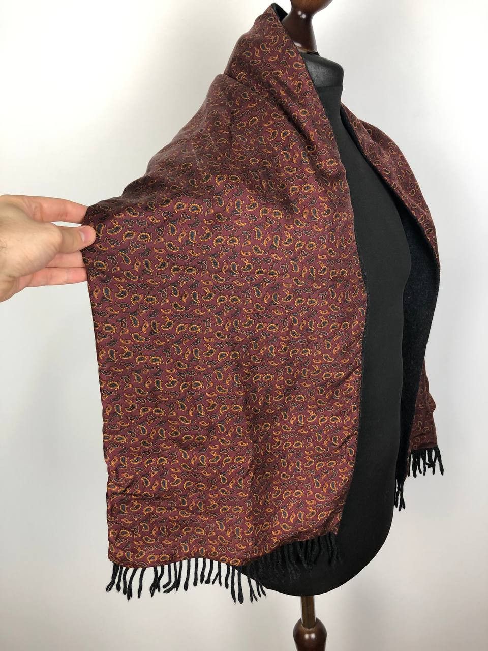 Other Doubleside Scarf Silk/Wool Italian HOLY Size ONE SIZE - 2 Thumbnail