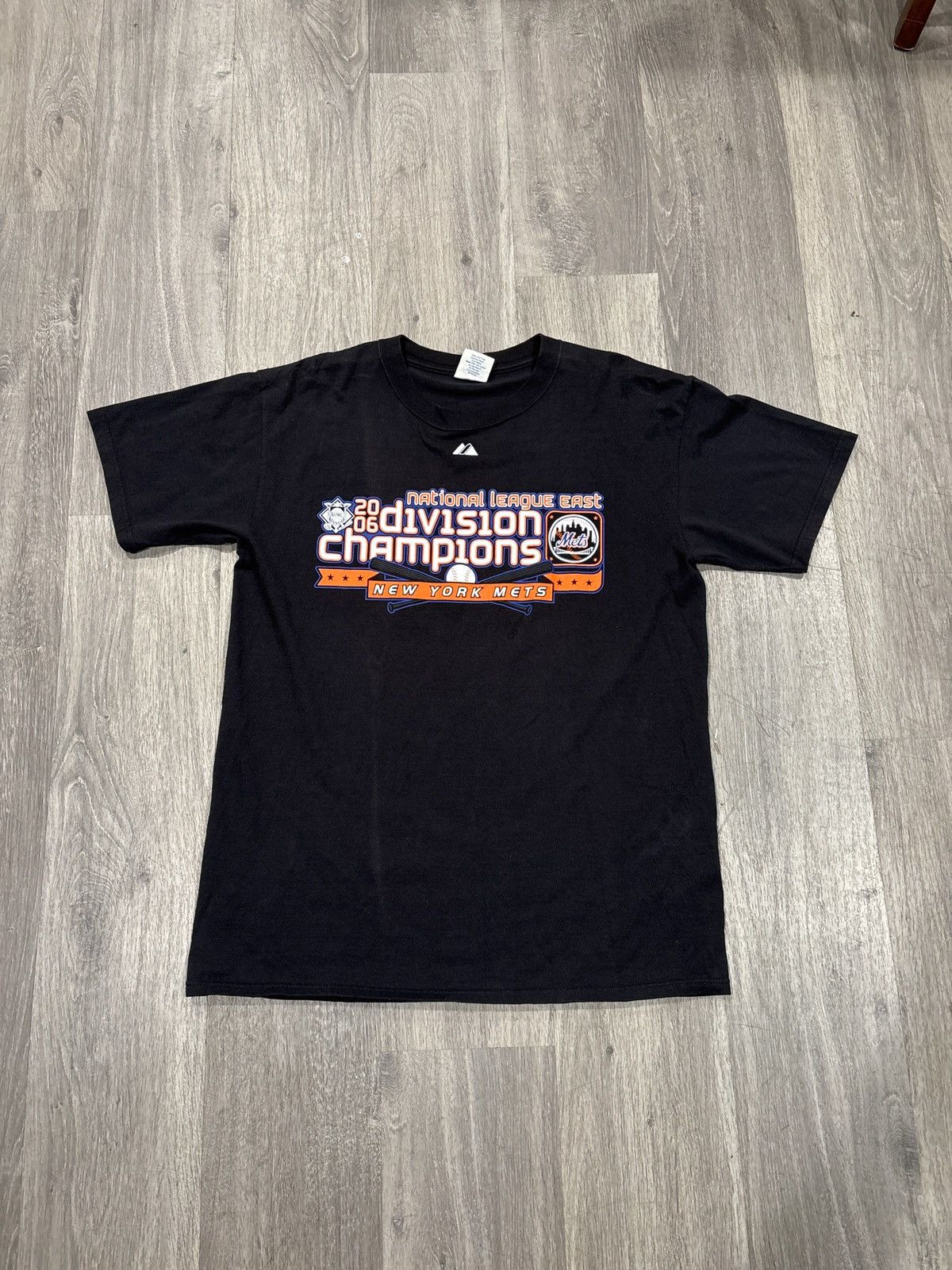 MLB 2006 New York Mets Division Champions black T-shirt Size US L / EU 52-54 / 3 - 1 Thumbnail