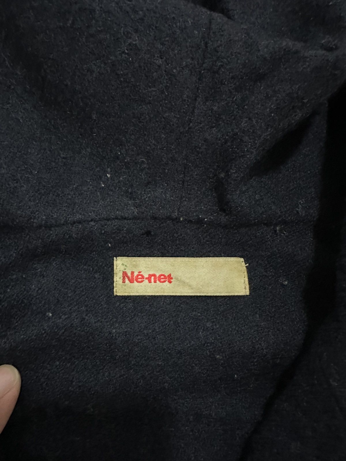 Issey Miyake Rare Ne-net Issey Miyake High Neck Wool Jacket Design Size US M / EU 48-50 / 2 - 4 Thumbnail