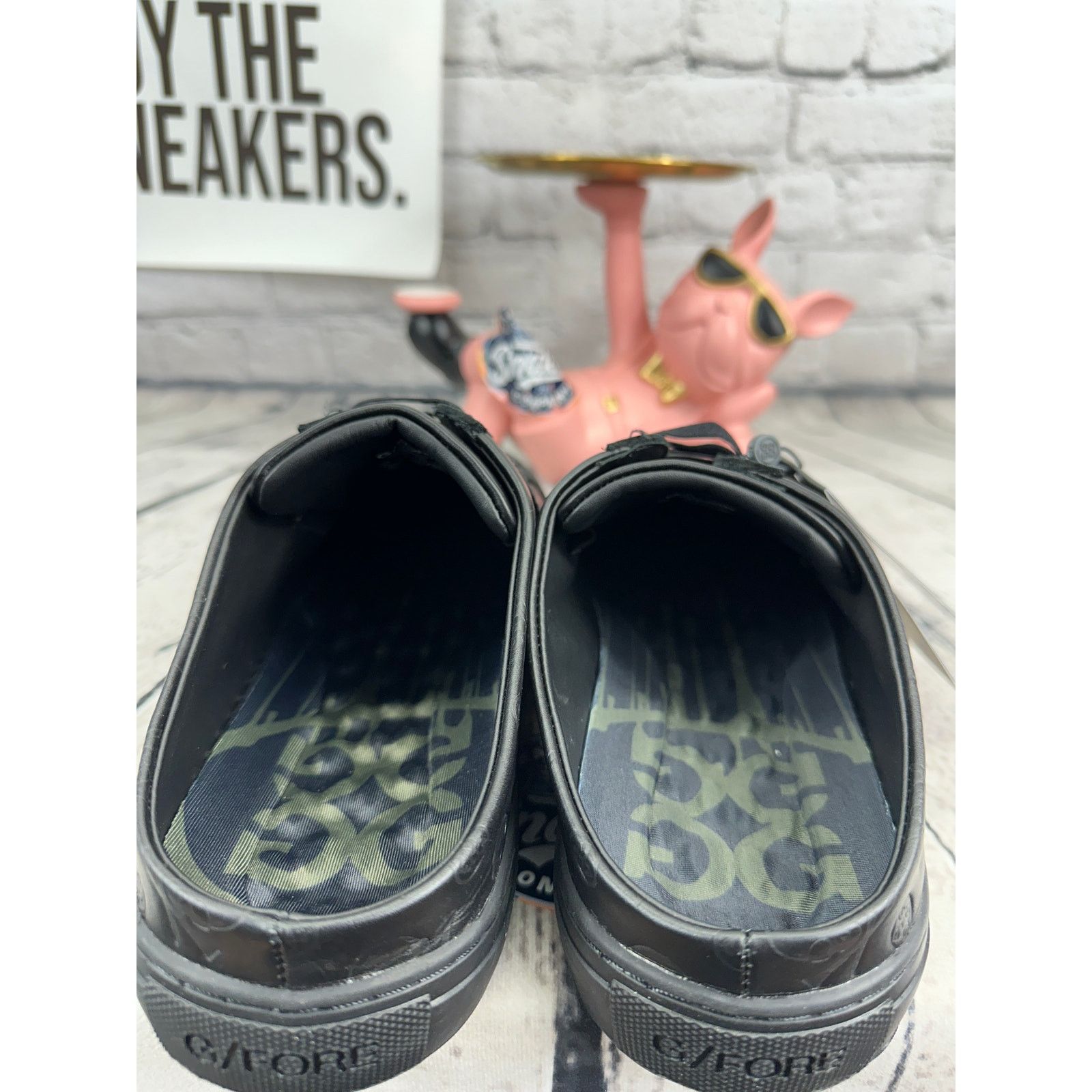 G/FORE G/FORE Gfore Disruptor Street Golf Shoe Men 11 Black Leather Size US 11 / EU 44 - 4 Thumbnail